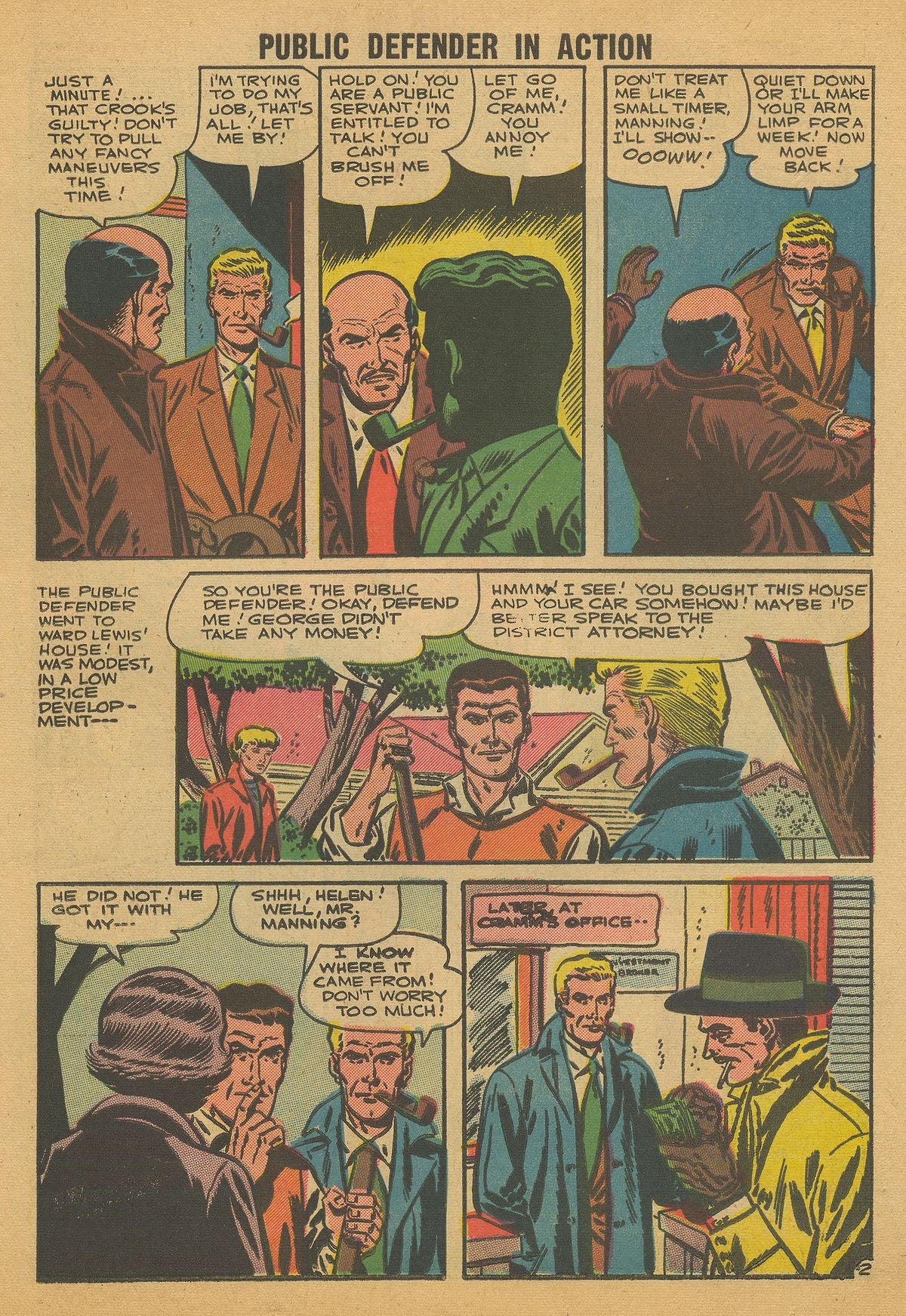 Read online Public Defender in Action comic -  Issue #11 - 11