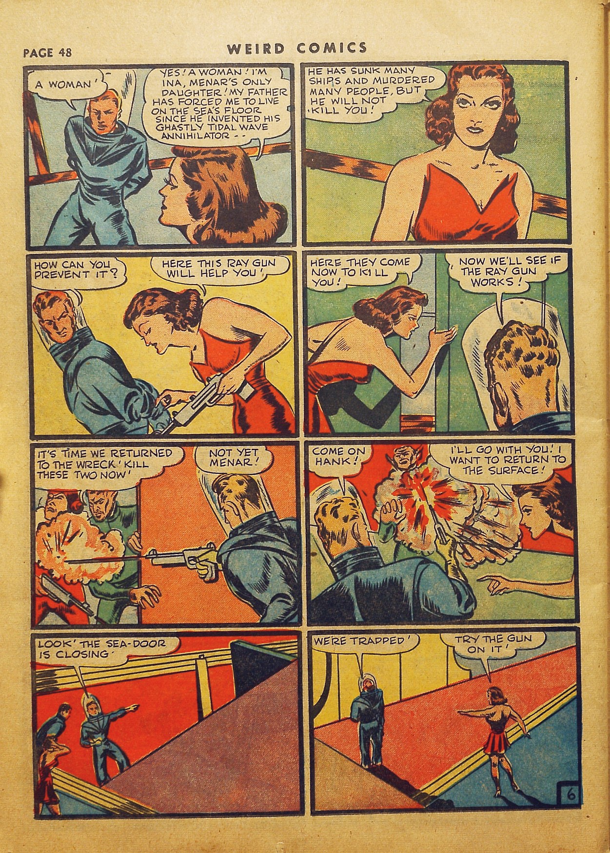 Read online Weird Comics comic -  Issue #6 - 49