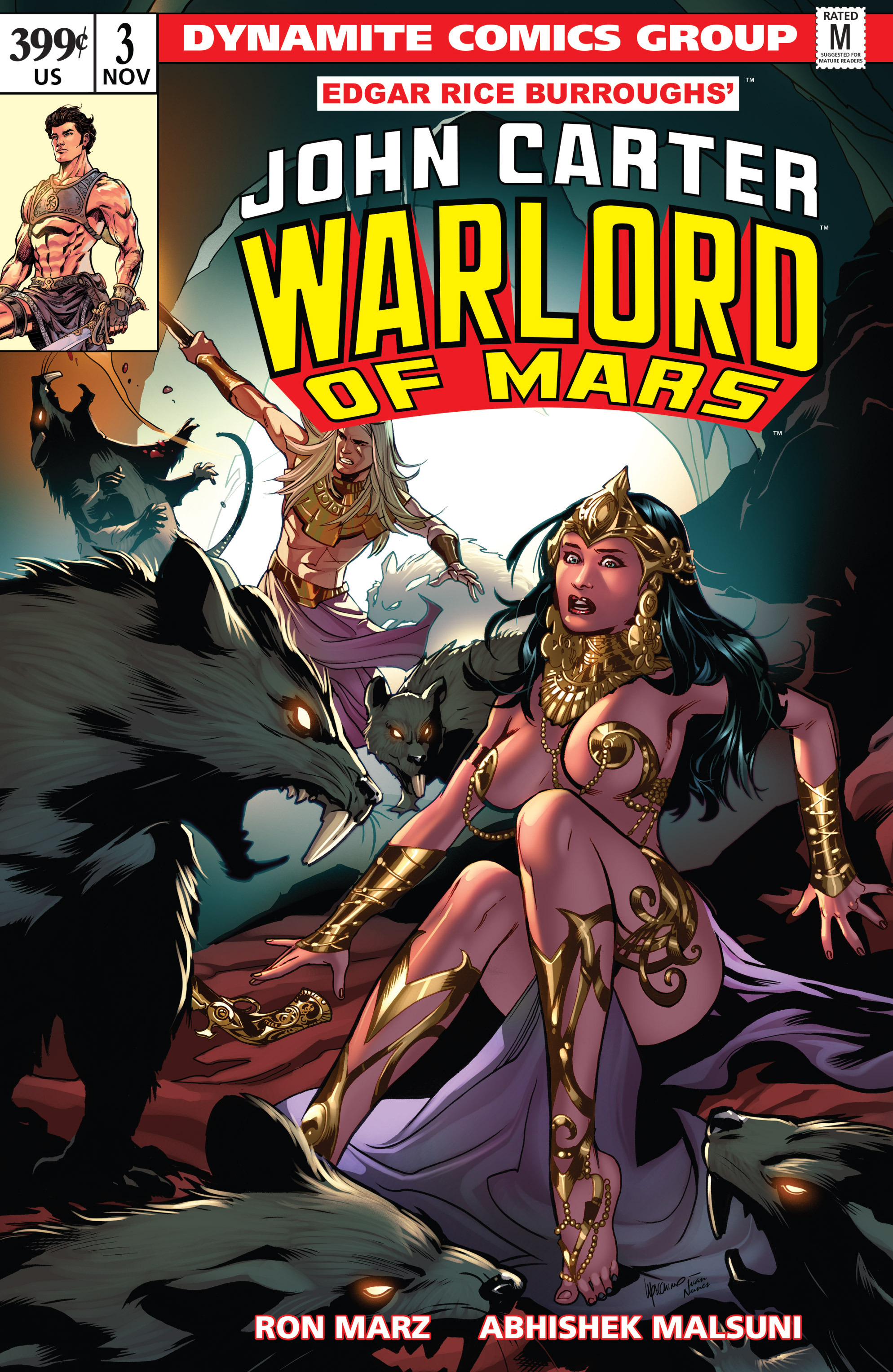 Read online John Carter, Warlord of Mars (2014) comic -  Issue #3 - 3