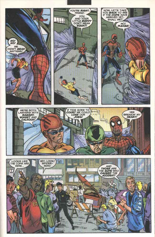 Read online The Spectacular Spider-Man (1976) comic -  Issue #262 - 20