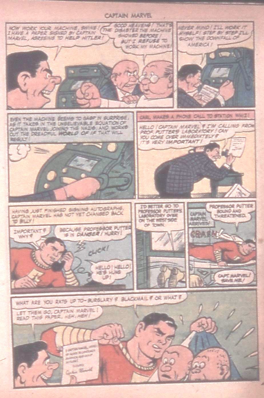 Read online Captain Marvel Adventures comic -  Issue #42 - 21