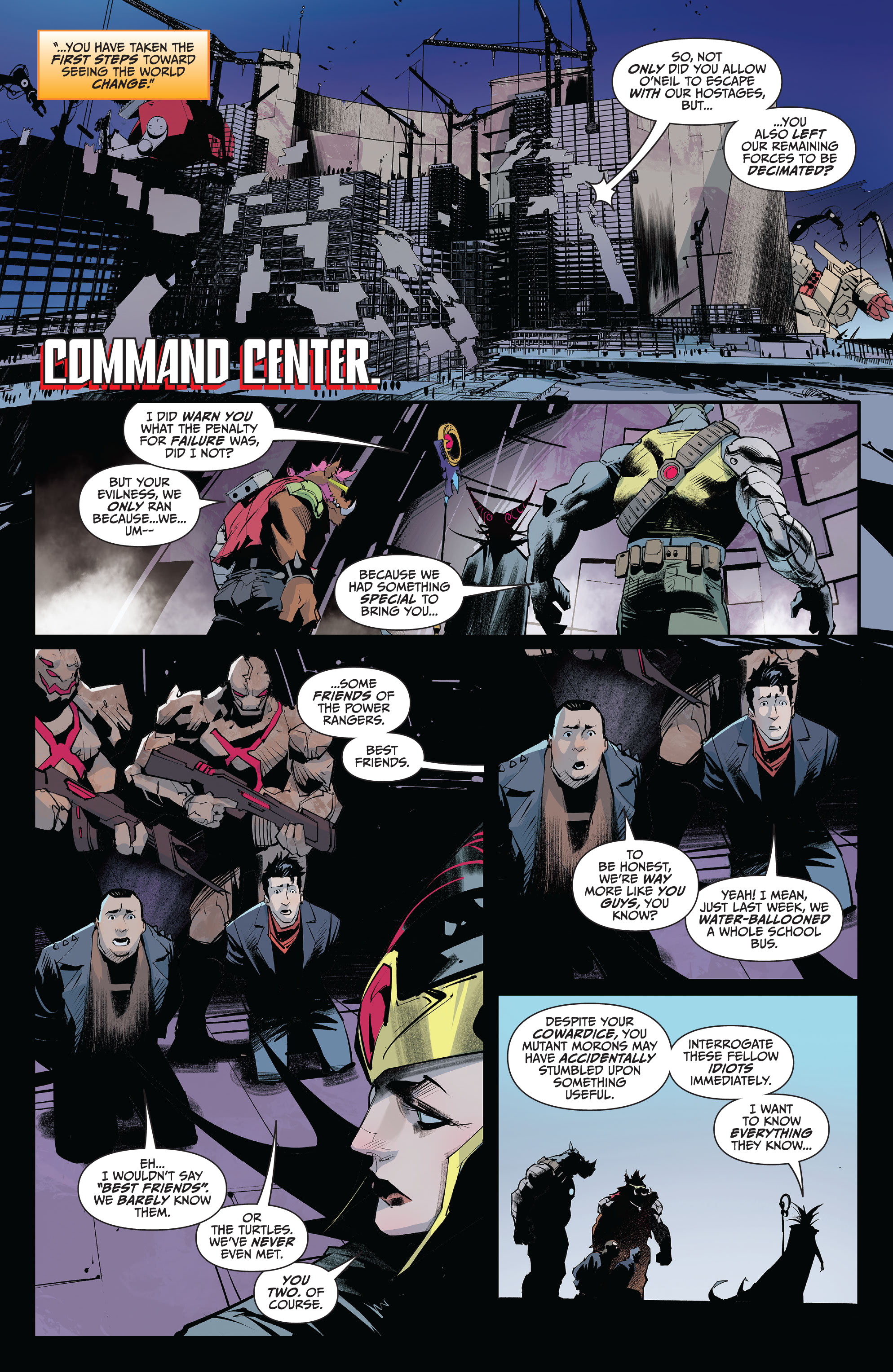 Read online Mighty Morphin Power Rangers/ Teenage Mutant Ninja Turtles II comic -  Issue #4 - 9