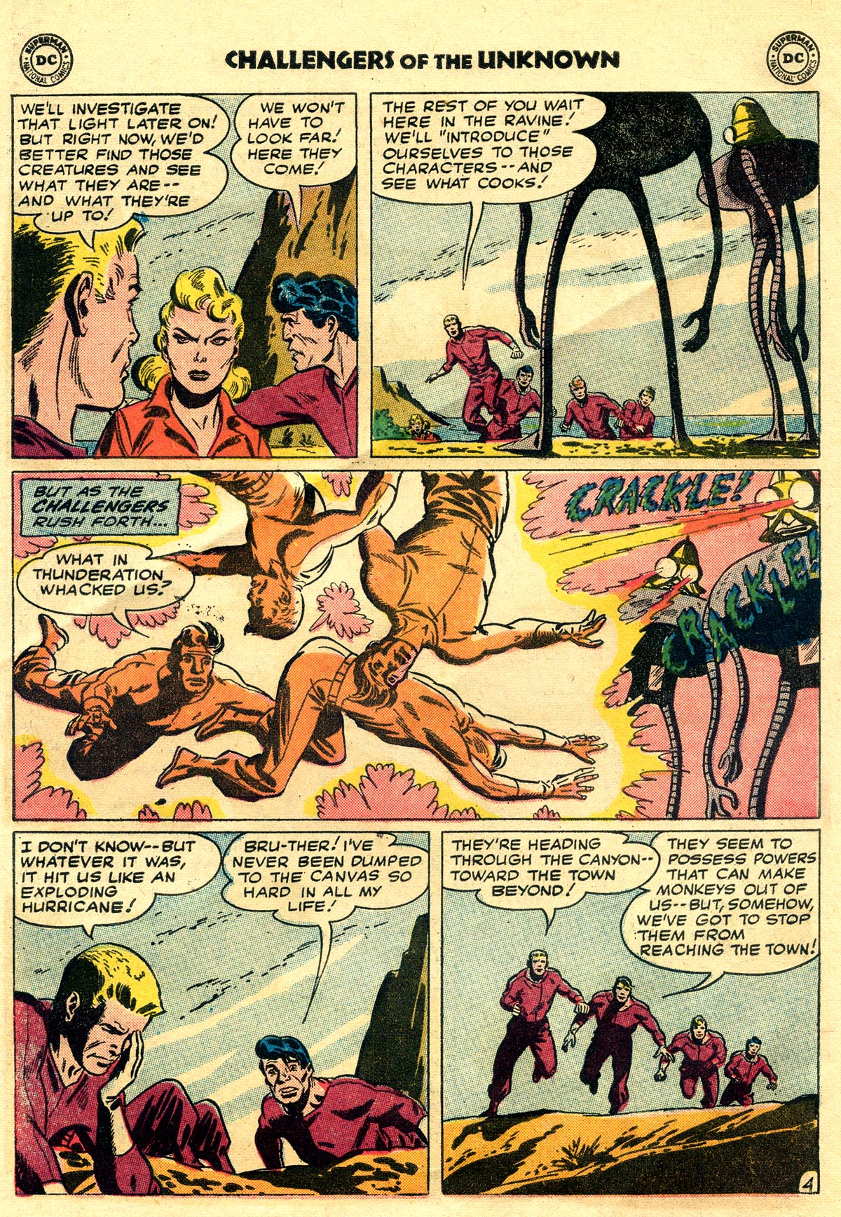 Challengers of the Unknown (1958) Issue #11 #11 - English 6