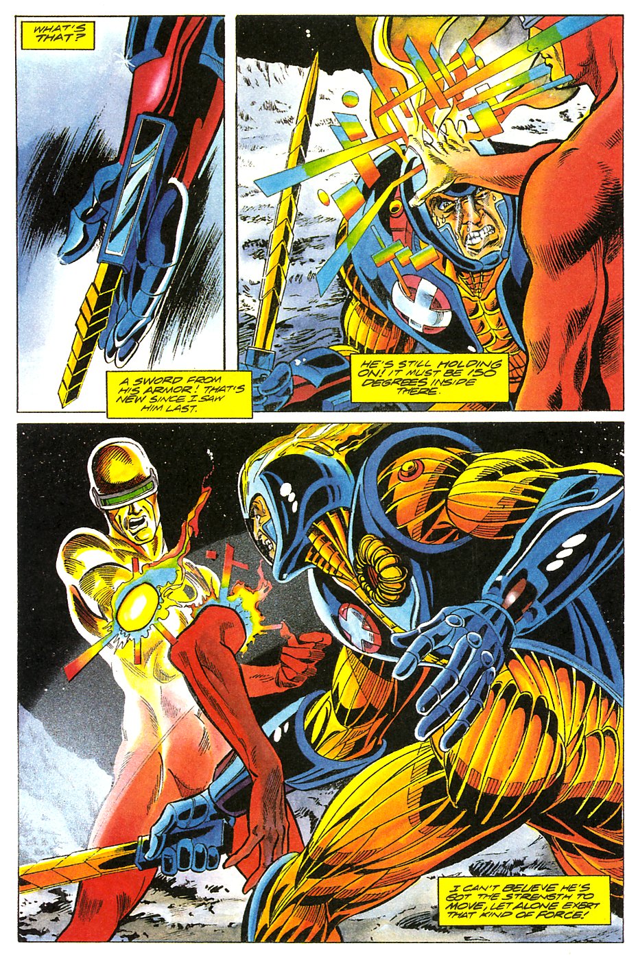 Read online Solar, Man of the Atom comic -  Issue #17 - 22