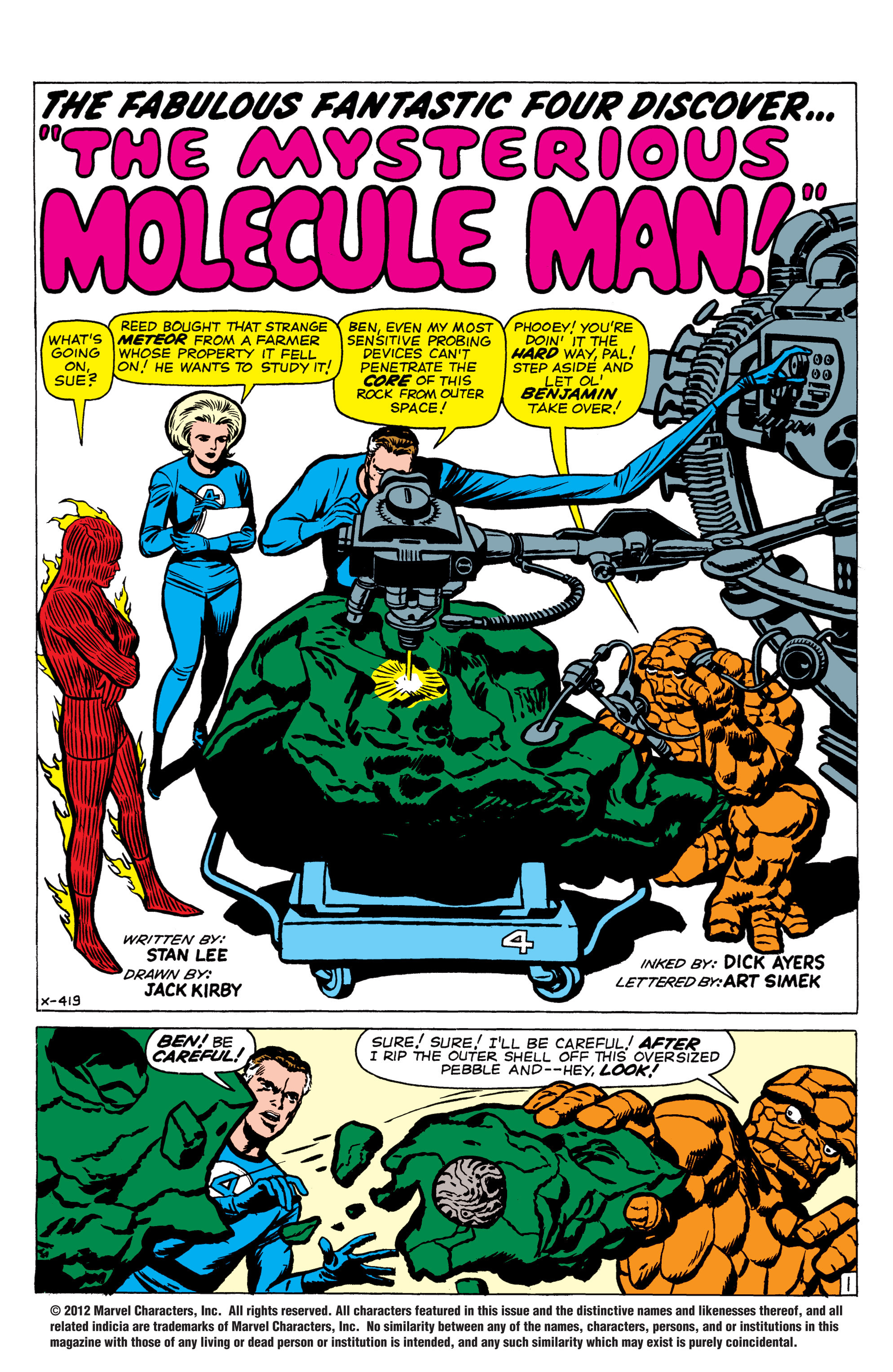 Fantastic Four (1961) 20 Page 1