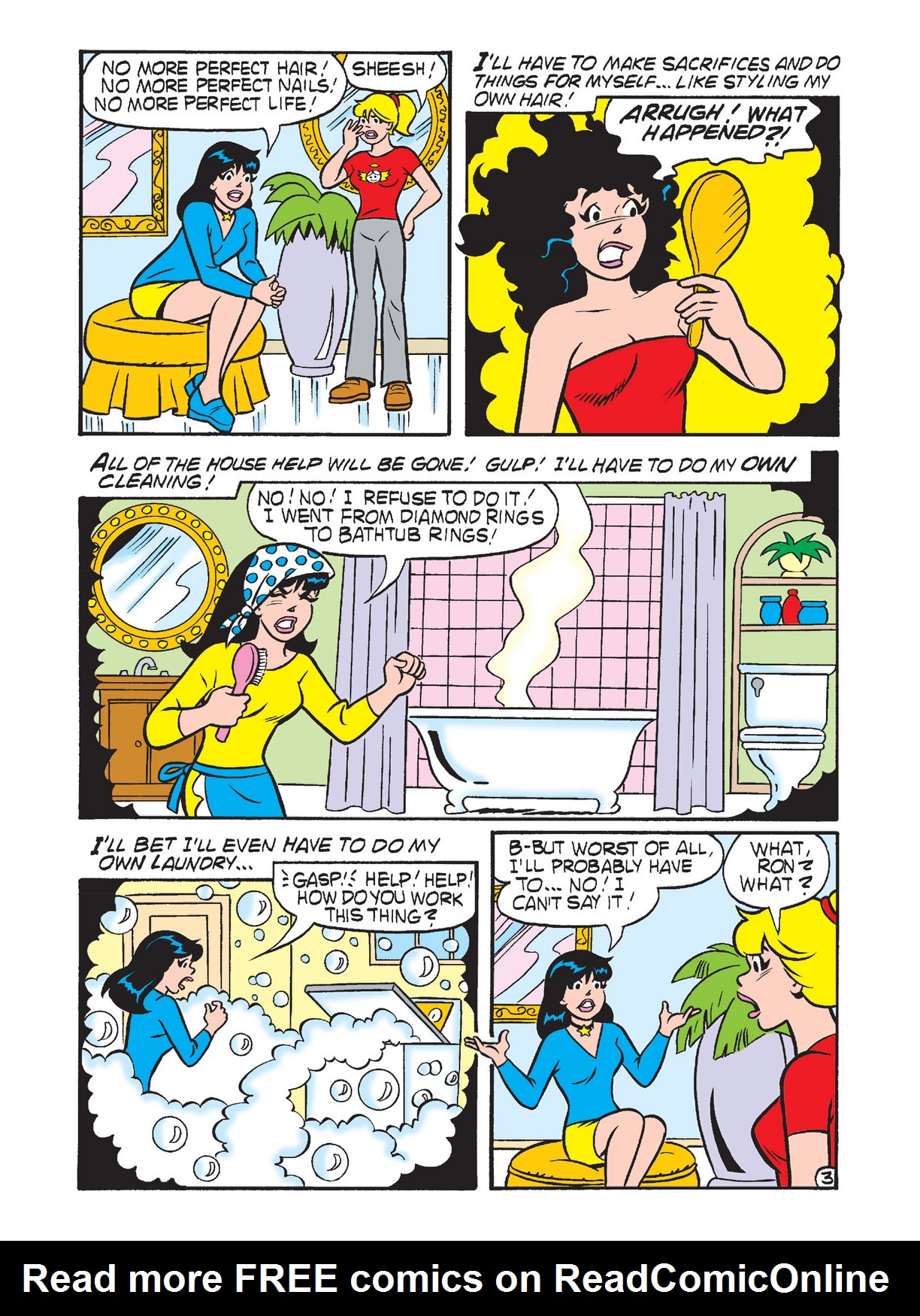 Read online Betty and Veronica Double Digest comic -  Issue #223 - 271