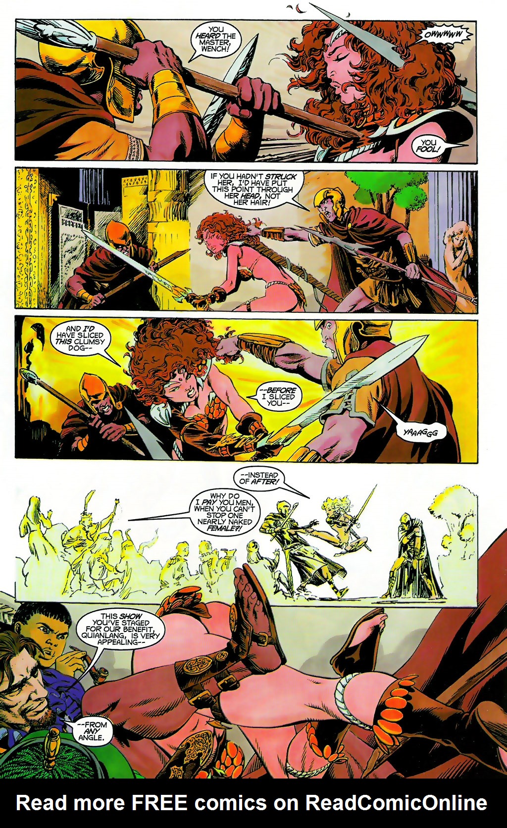 Read online Red Sonja A Death in Scarlet comic -  Issue # Full - 18