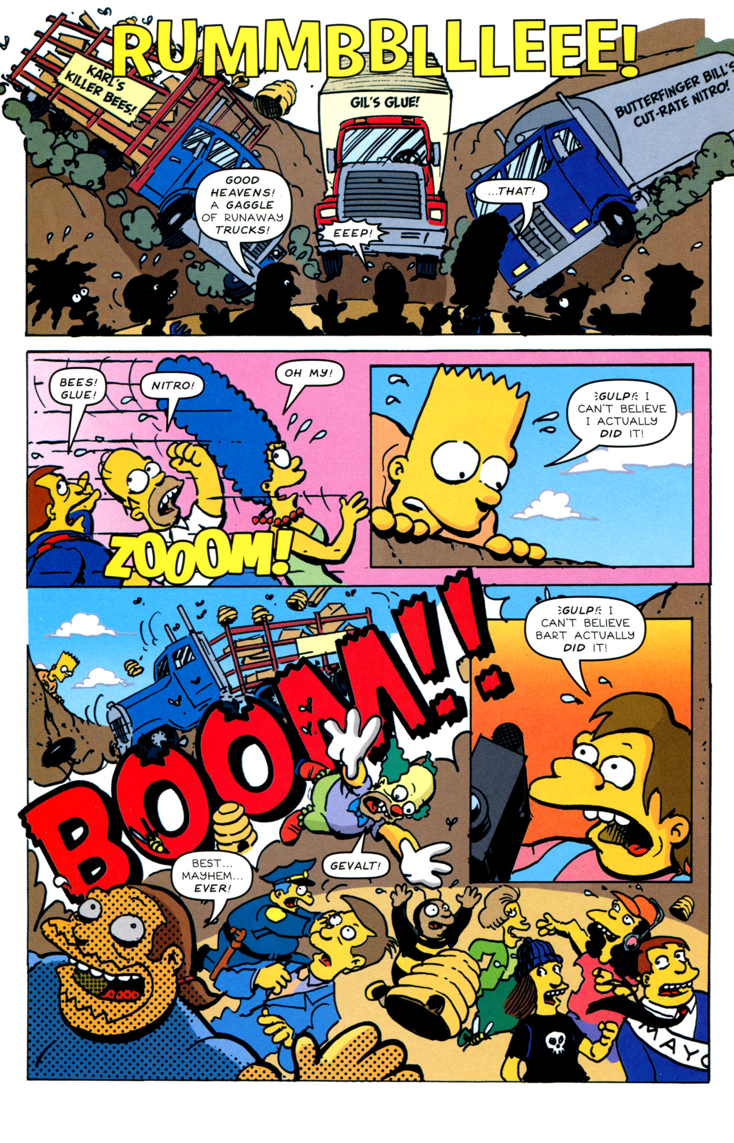 Read online Bart Simpson comic -  Issue #71 - 24