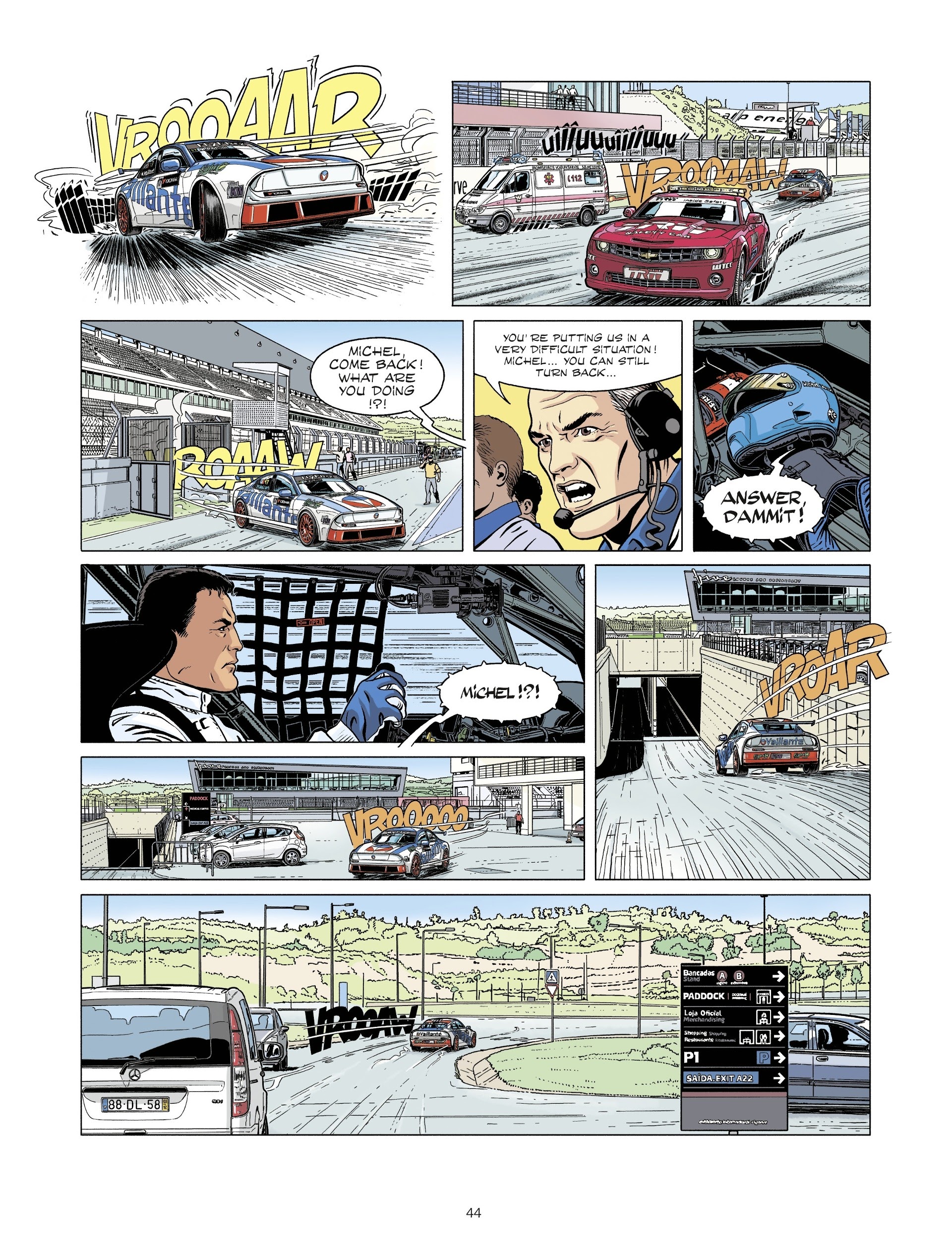 Read online Michel Vaillant comic -  Issue #1 - 46