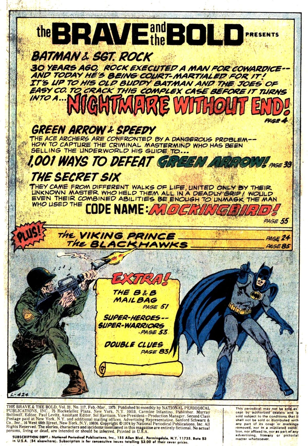 Read online The Brave and the Bold (1955) comic -  Issue #117 - 3