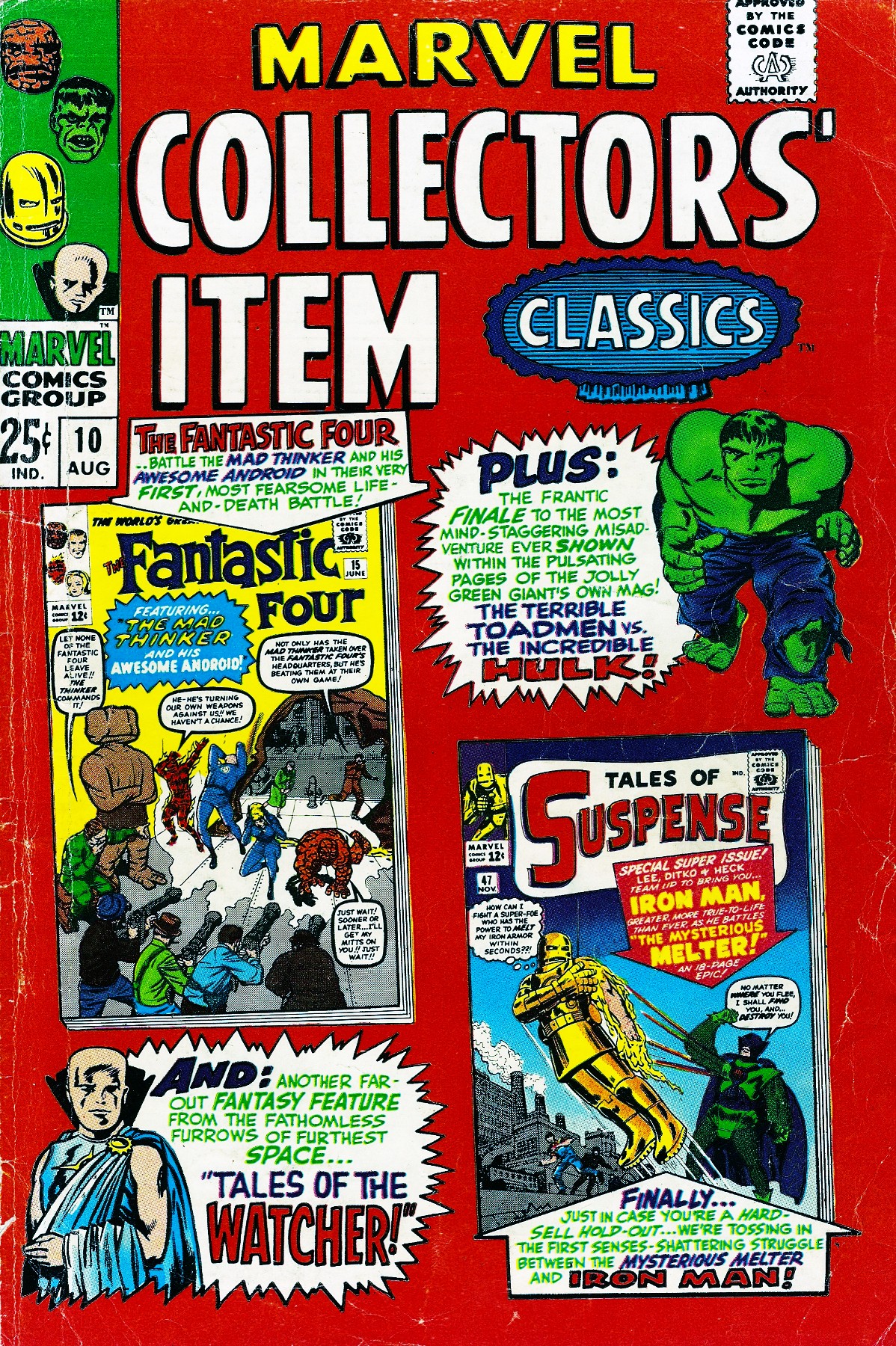 Read online Marvel Collectors' Item Classics comic -  Issue #10 - 1