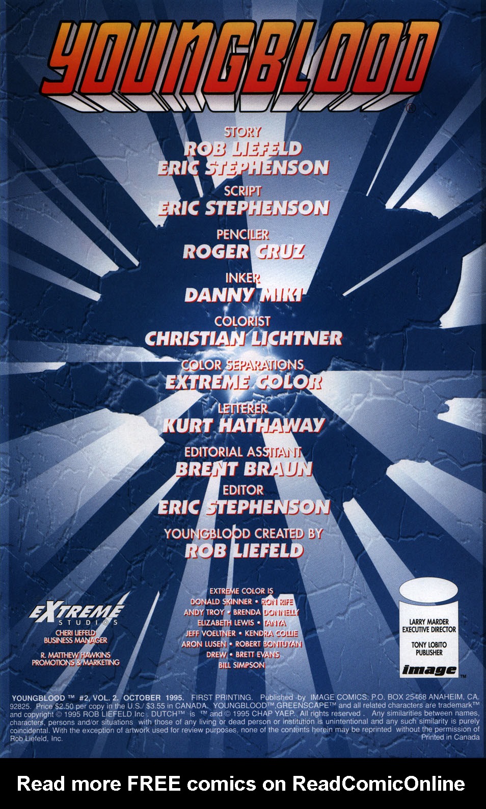 Read online Youngblood (1995) comic -  Issue #2 - 2