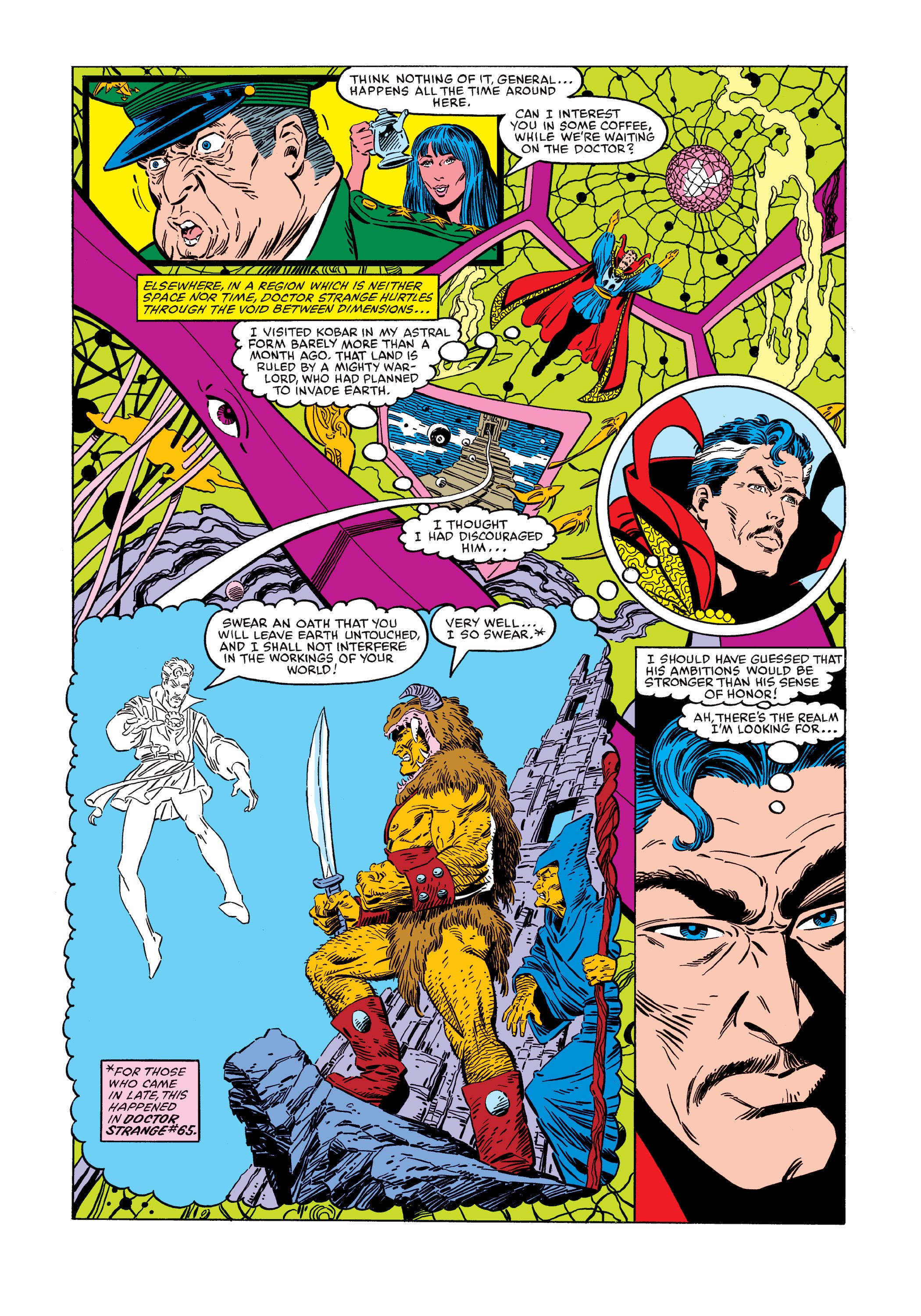 Read online Marvel Masterworks: Doctor Strange comic -  Issue # TPB 10 (Part 3) - 92