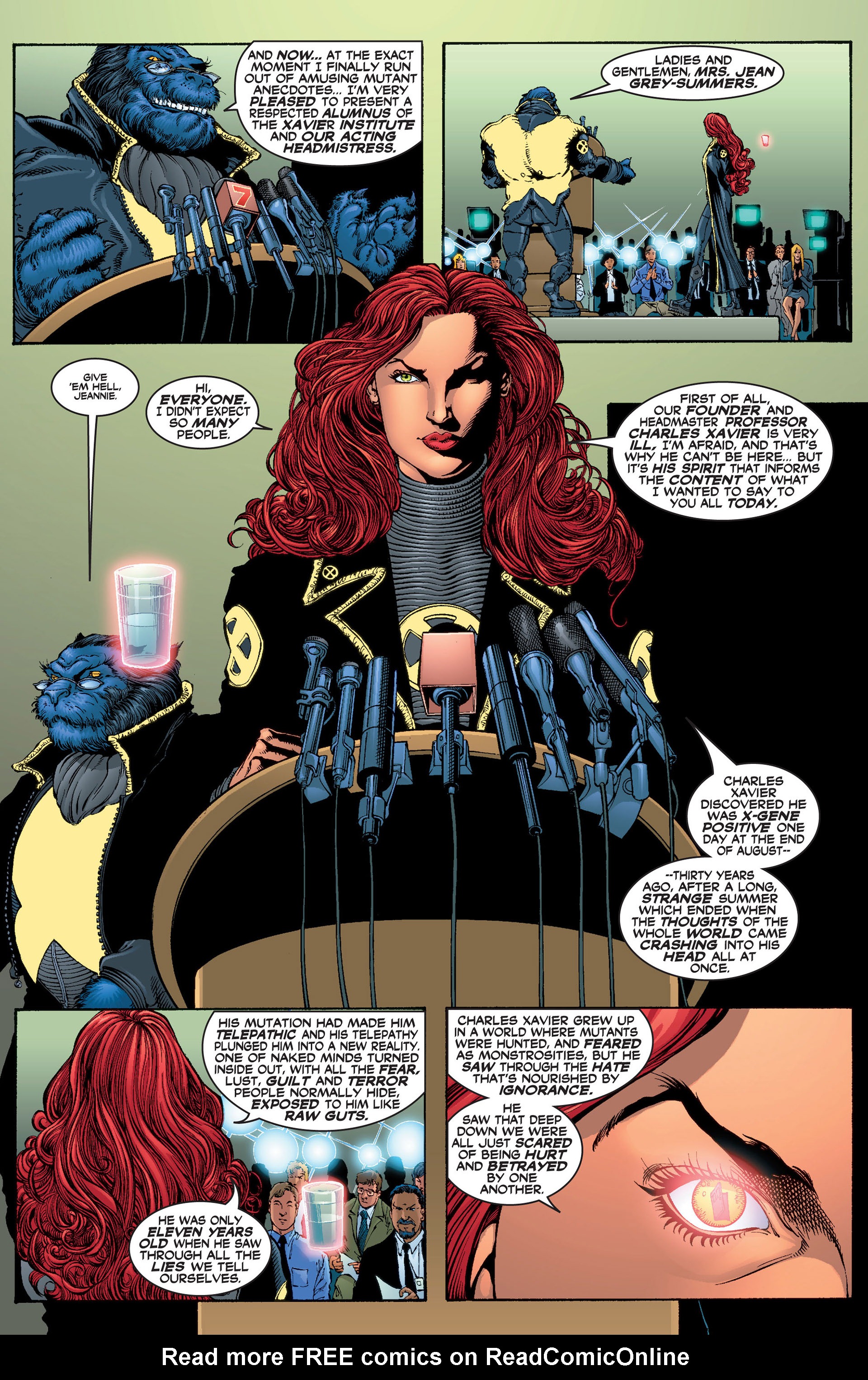 Read online New X-Men (2001) comic -  Issue #123 - 10
