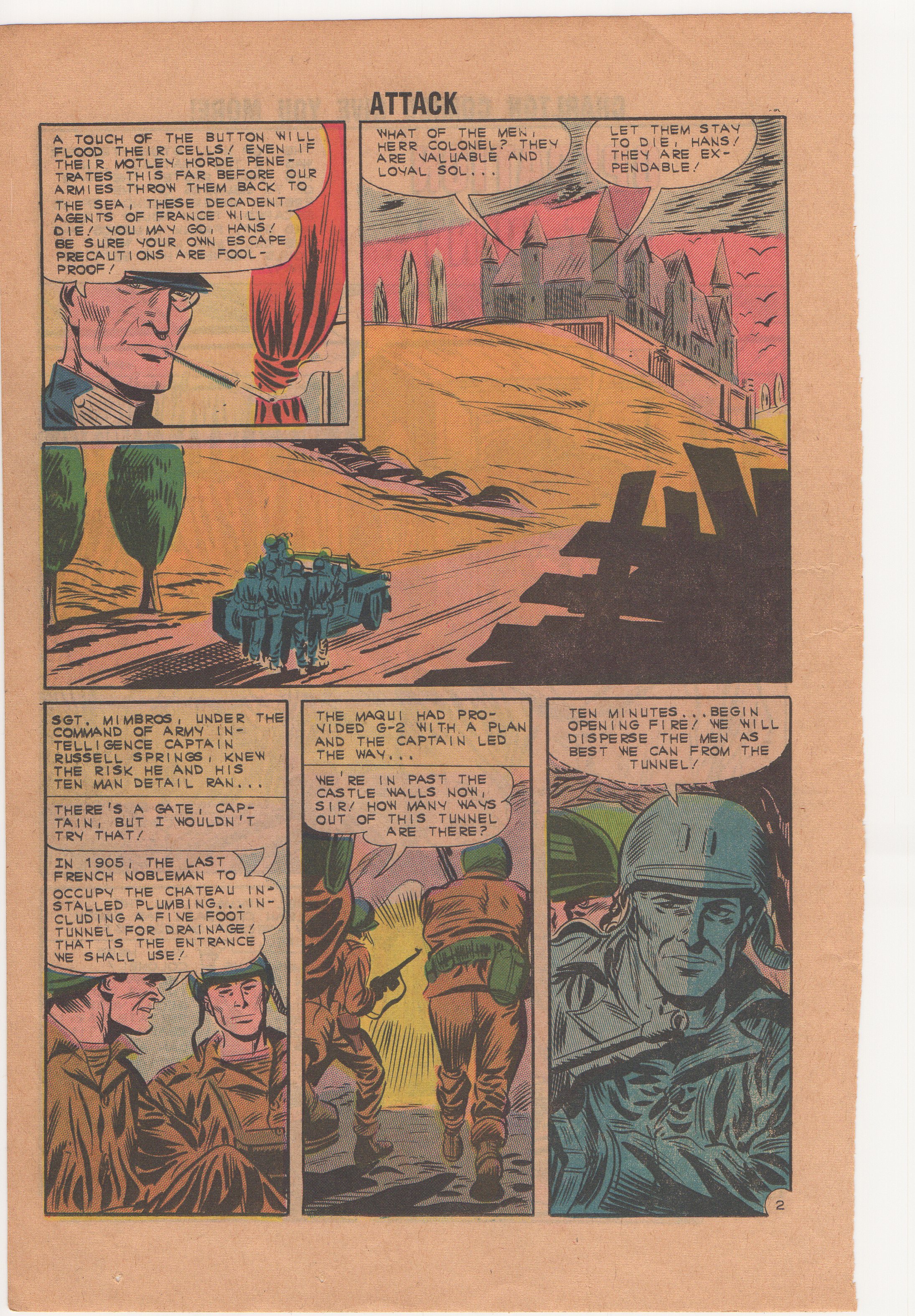 Read online Attack (1962) comic -  Issue #1 - 14