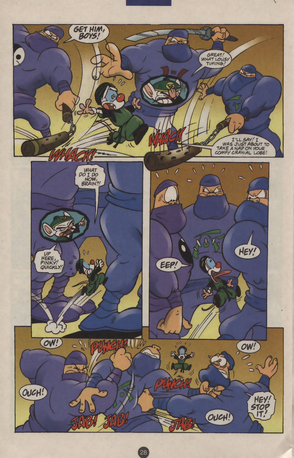 Read online Pinky and The Brain comic -  Issue #18 - 21