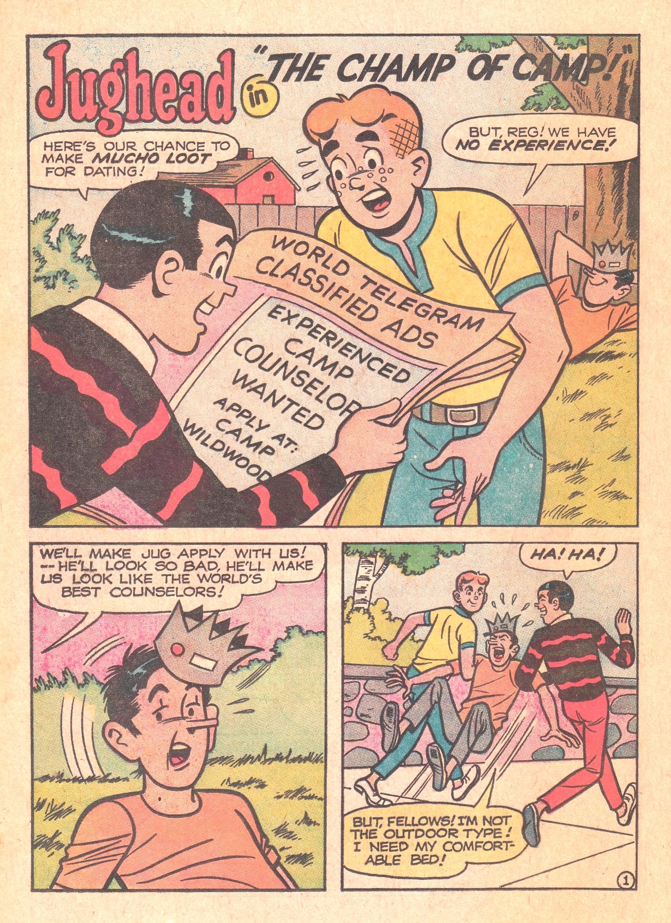 Read online Jughead (1965) comic -  Issue #148 - 20
