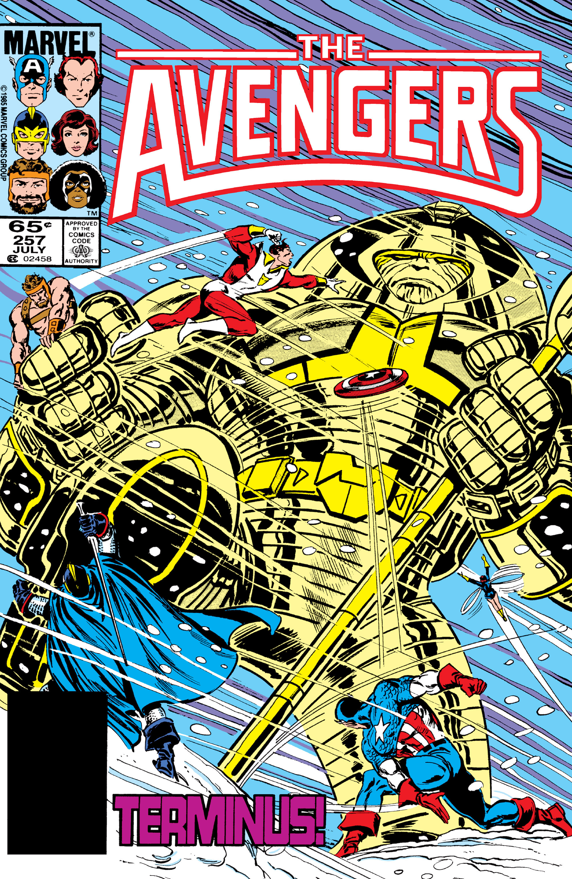 Read online The Avengers (1963) comic -  Issue #257 - 1