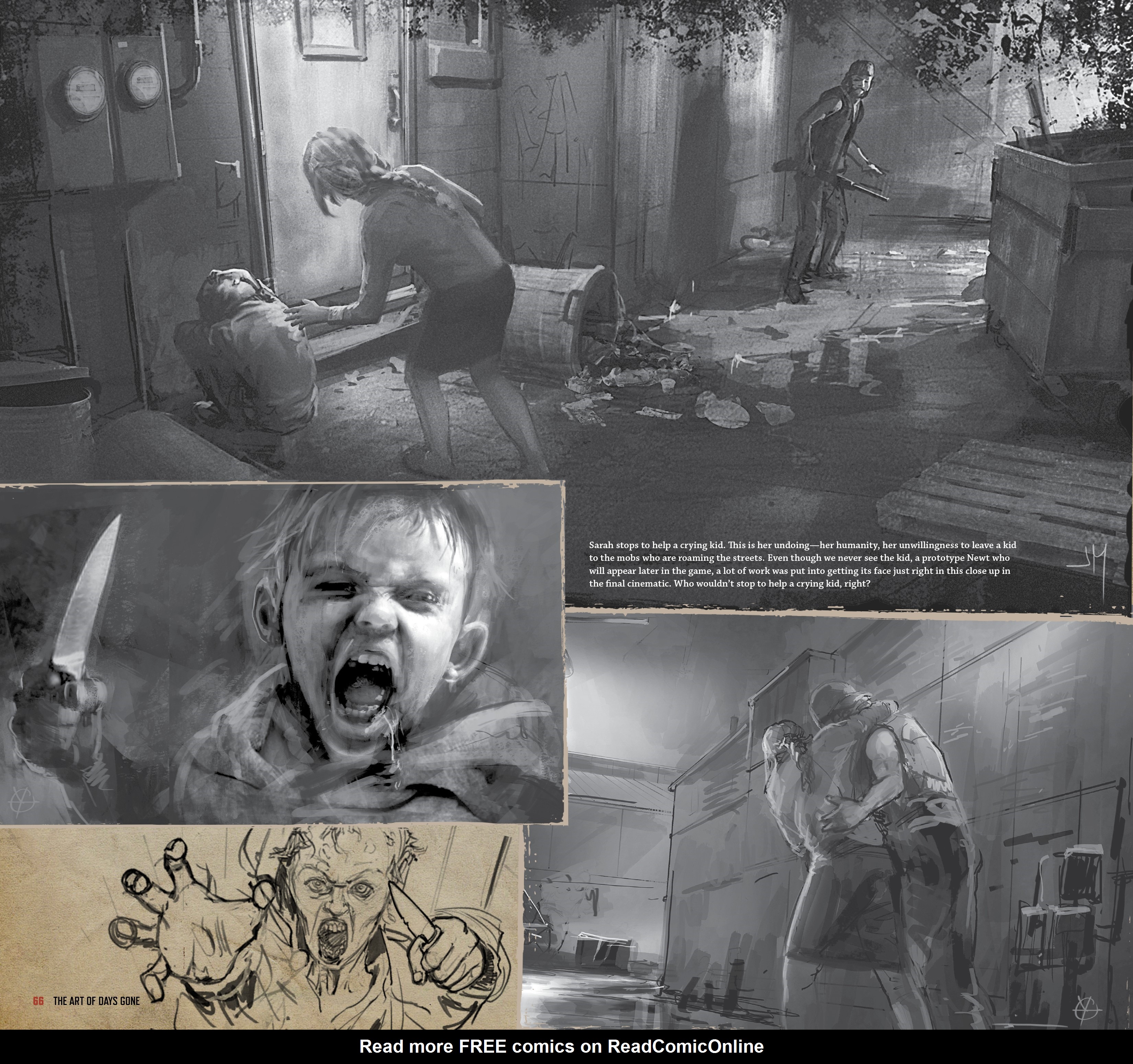 Read online The Art of Days Gone comic -  Issue # TPB (Part 1) - 63