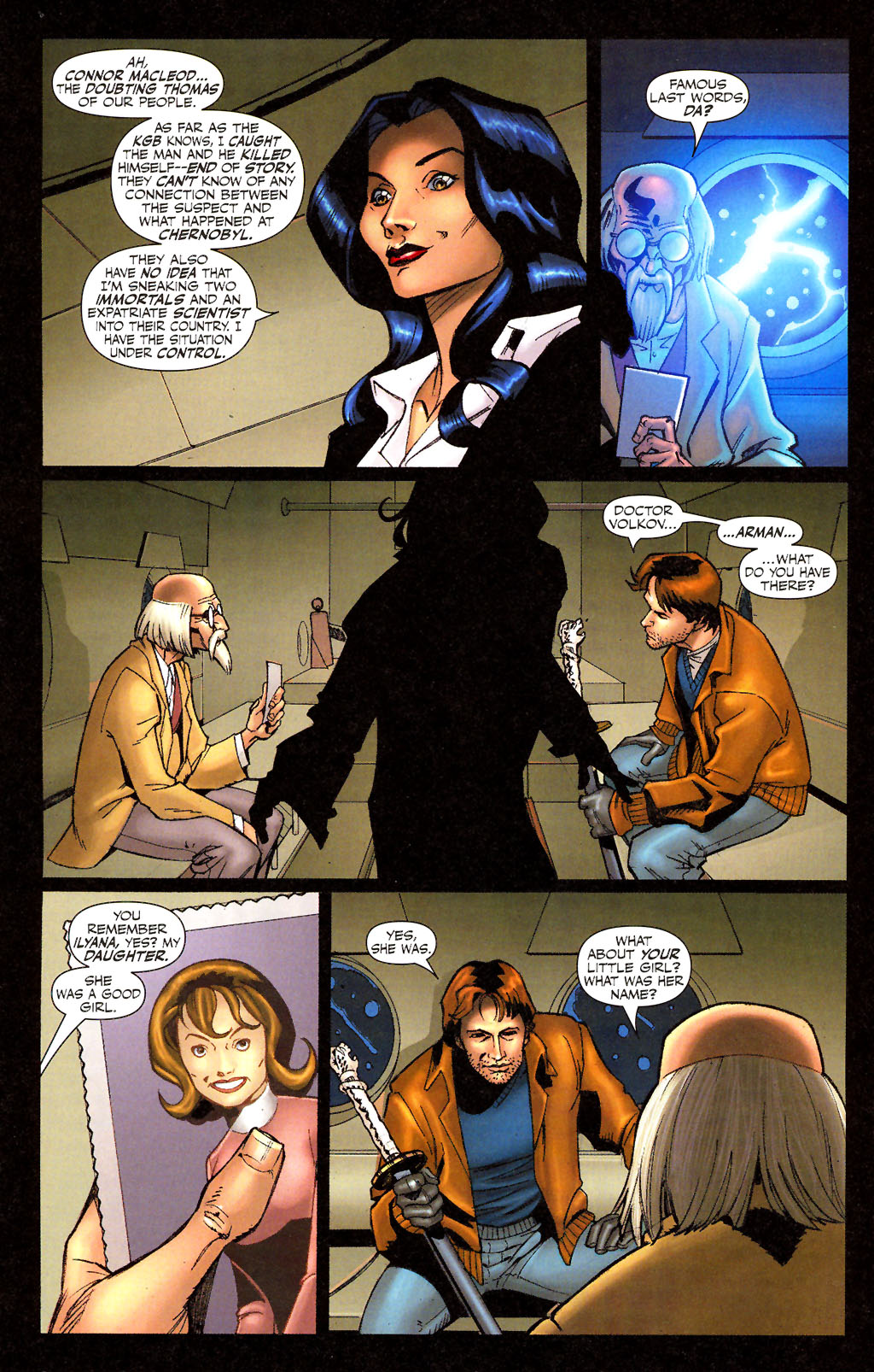 Read online Highlander comic -  Issue #1 - 6