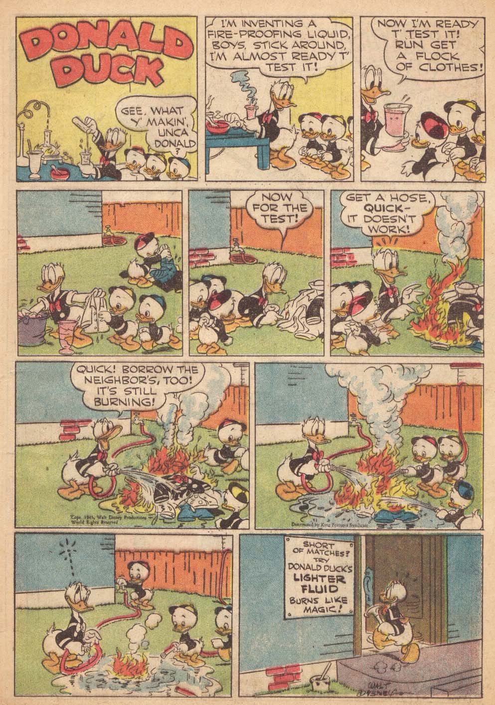 Read online Walt Disney's Comics and Stories comic -  Issue #61 - 30