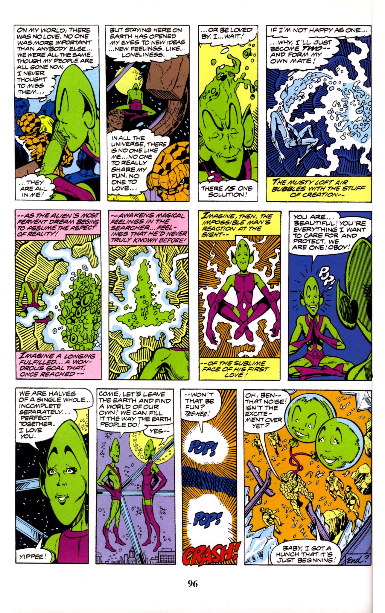 Read online Fantastic Four Visionaries: George Perez comic -  Issue # TPB 2 (Part 1) - 94