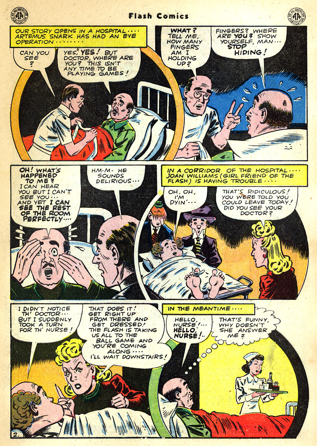 Read online Flash Comics comic -  Issue #67 - 4