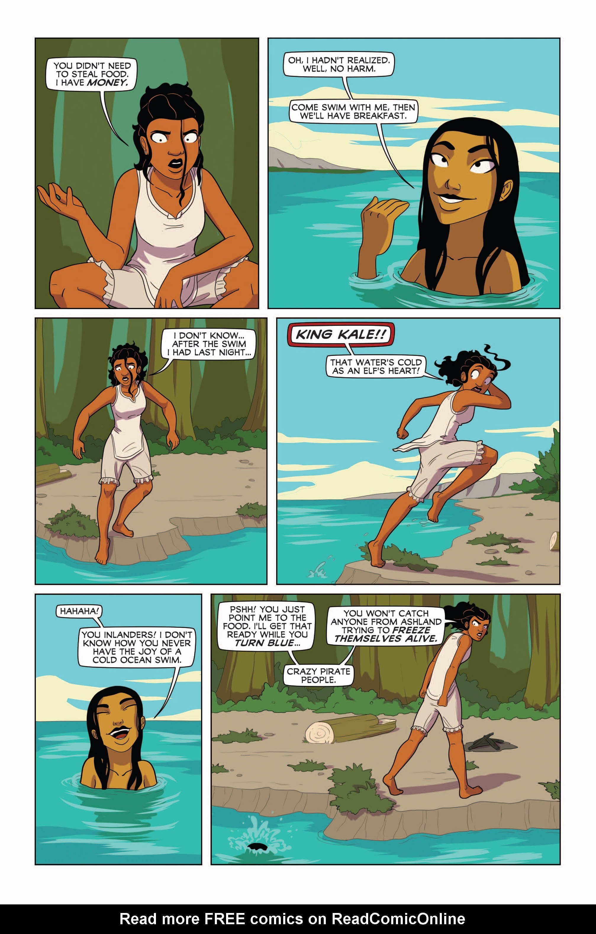 Read online Princeless: The Pirate Princess comic -  Issue # Full - 64