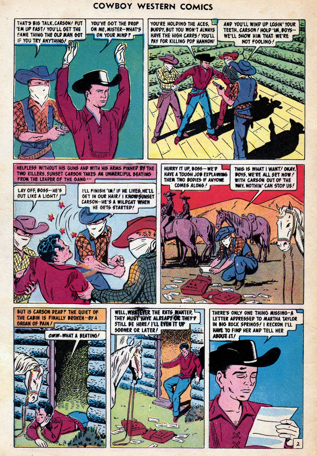 Read online Cowboy Western Comics (1948) comic -  Issue #30 - 4