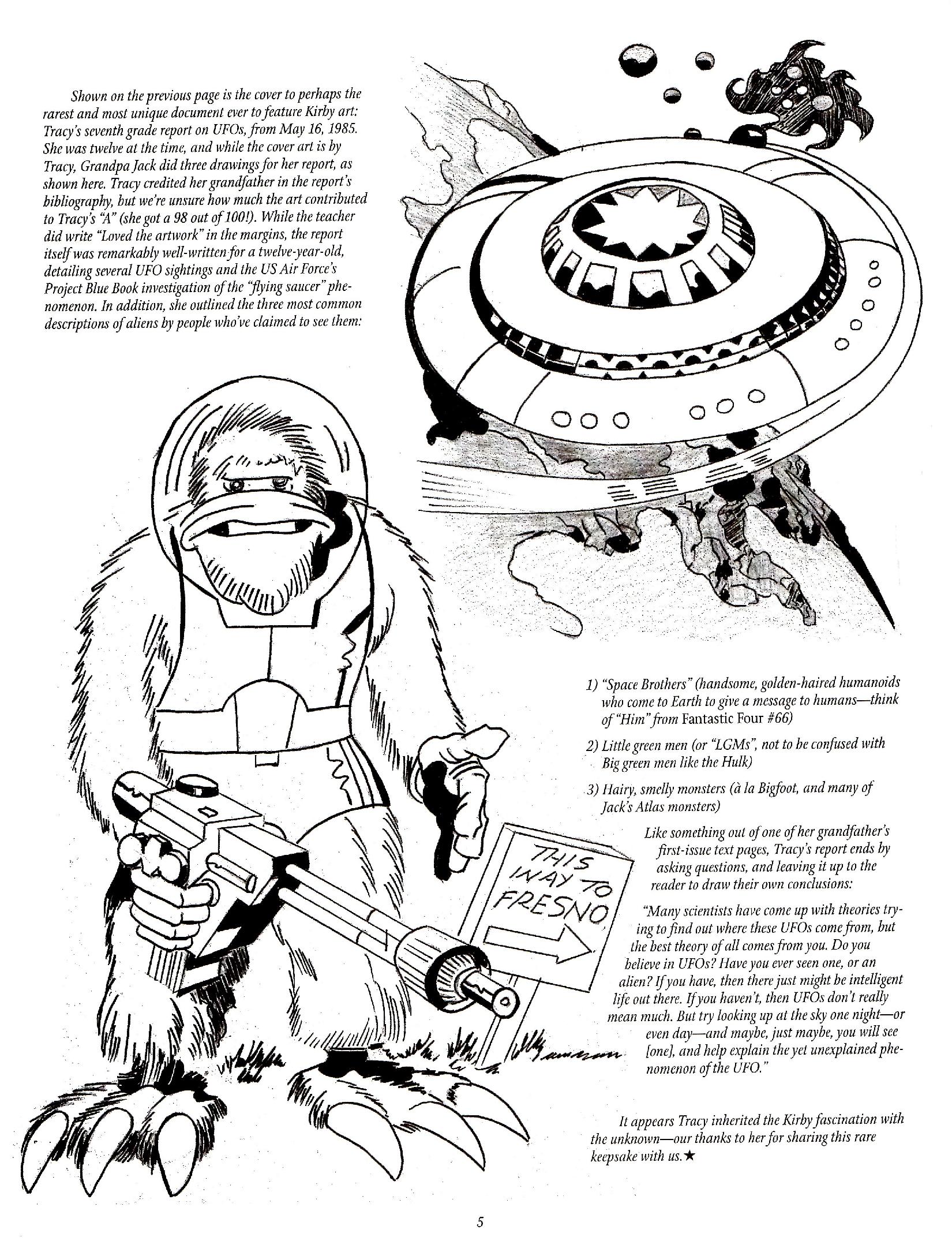 Read online The Jack Kirby Collector comic -  Issue #23 - 5