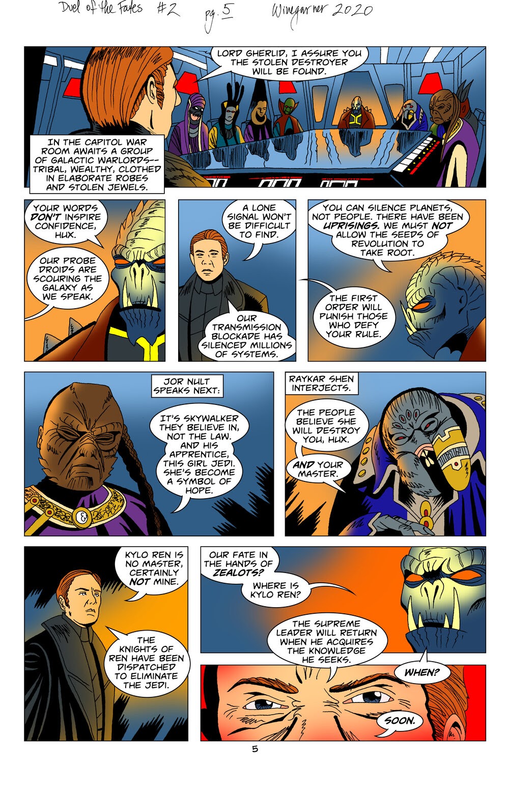 Read online Star Wars: Duel of the Fates comic -  Issue #2 - 5