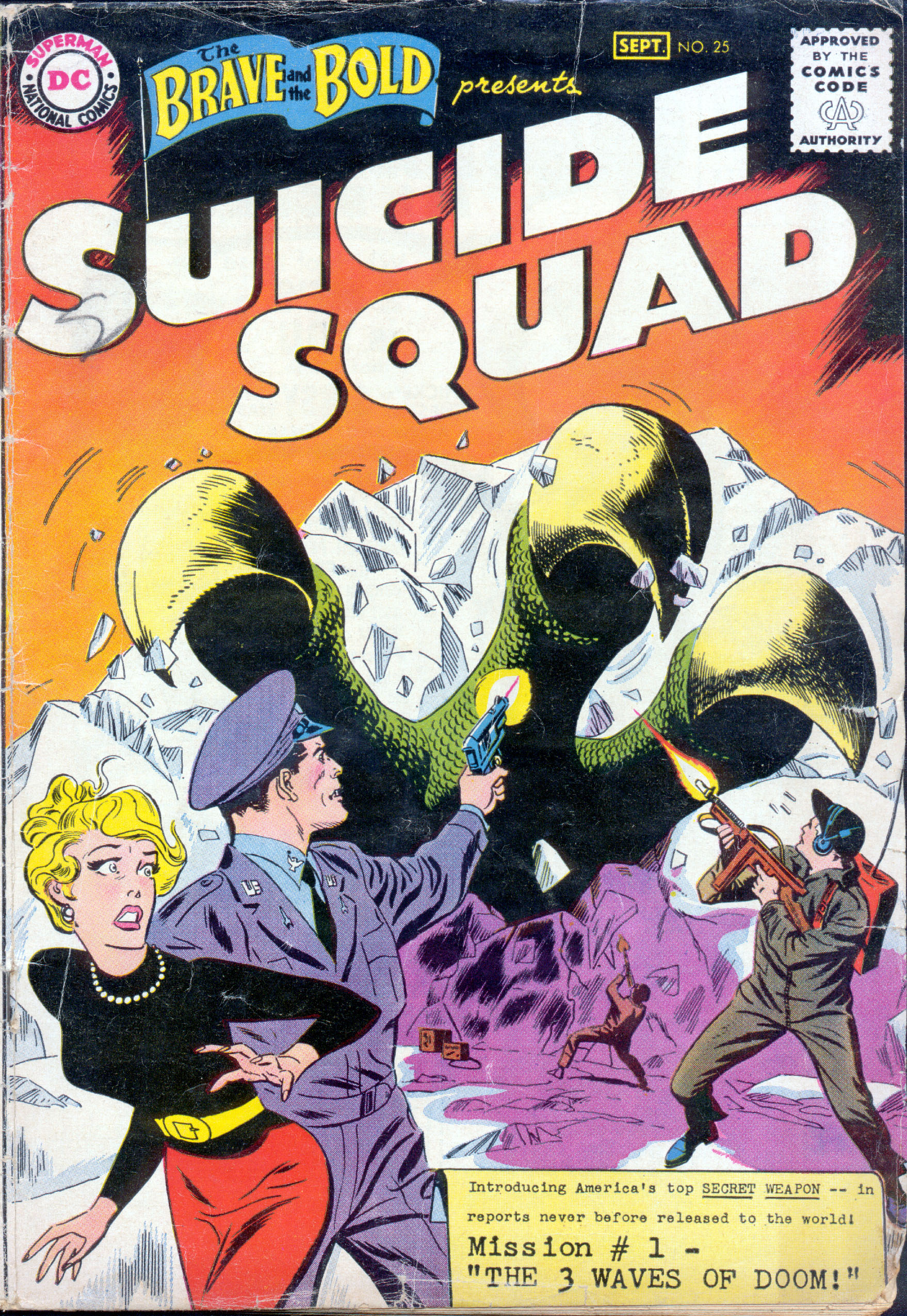 Read online The Brave and the Bold (1955) comic -  Issue #25 - 1