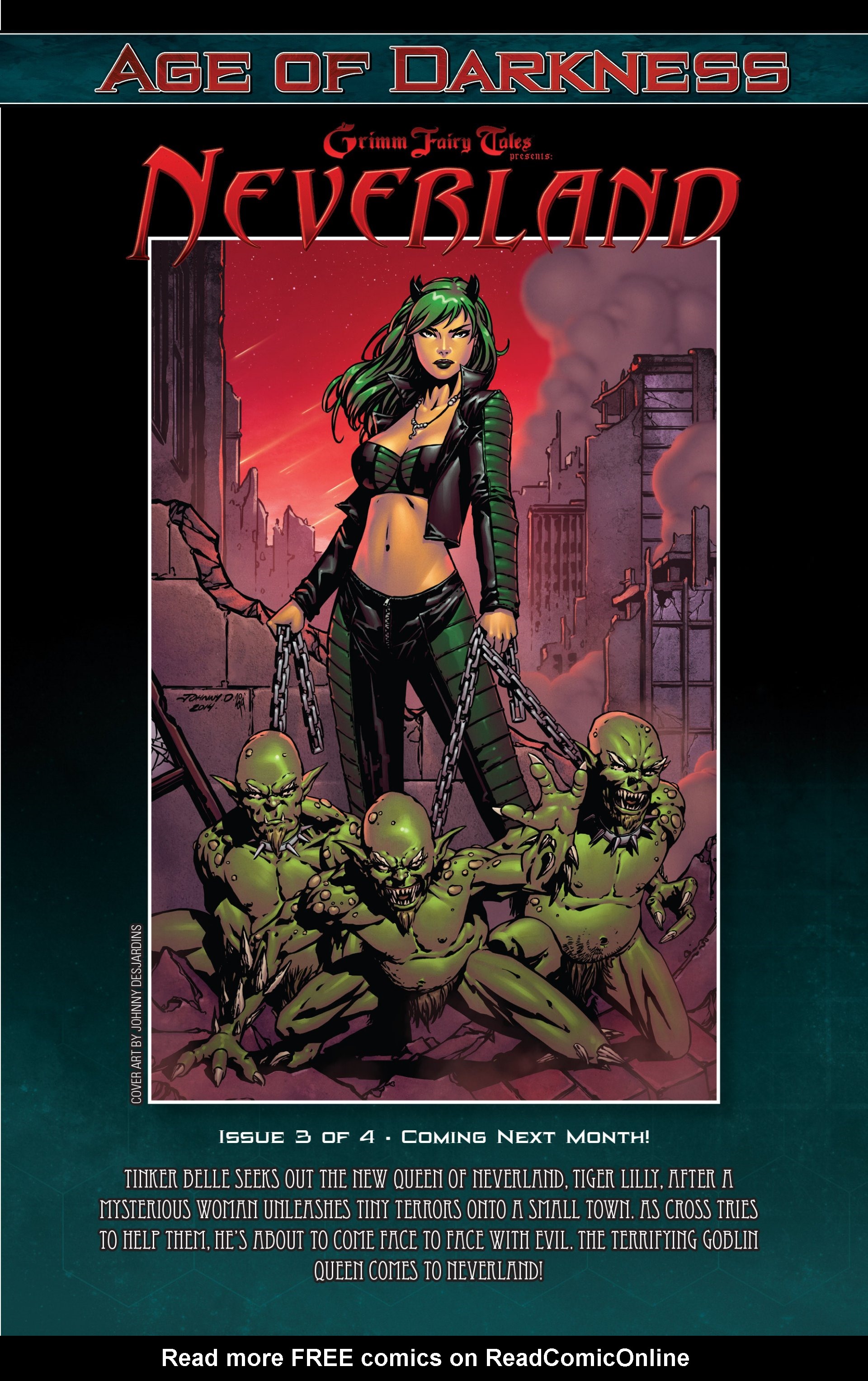 Read online Grimm Fairy Tales presents Neverland: Age of Darkness comic -  Issue #2 - 24