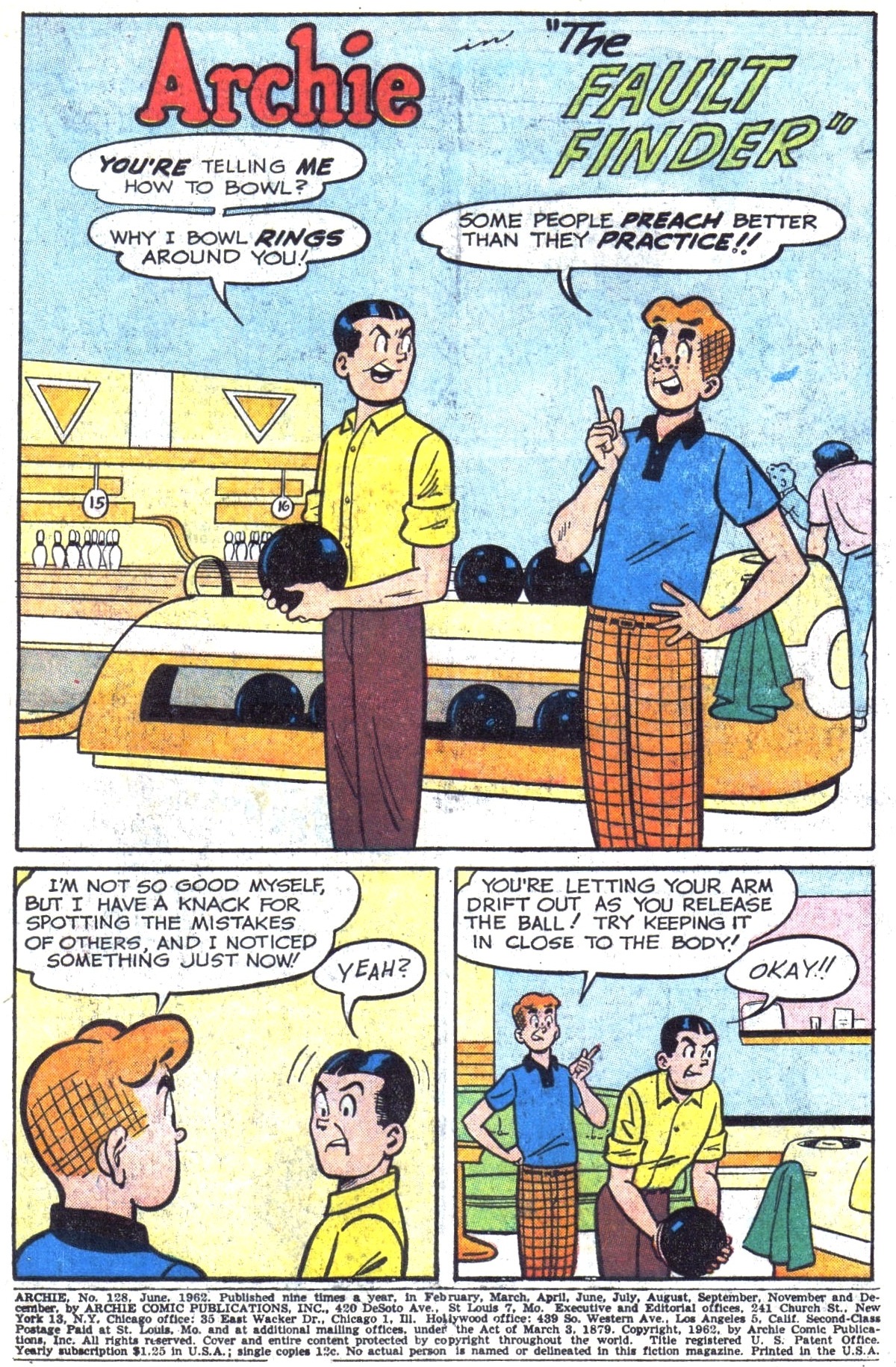 Read online Archie (1960) comic -  Issue #128 - 3