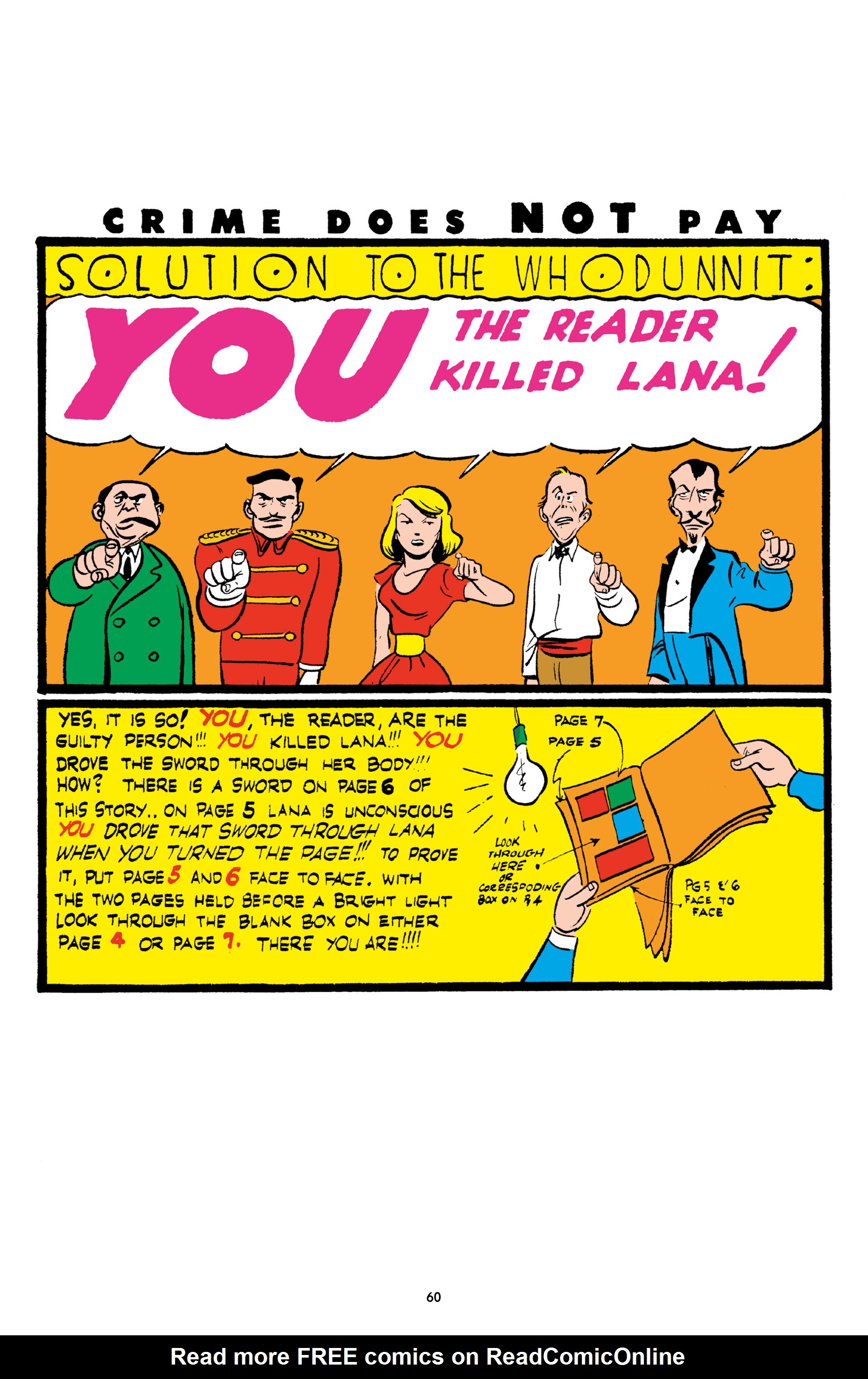 Read online Crime Does Not Pay Archives comic -  Issue # TPB 5 (Part 1) - 60