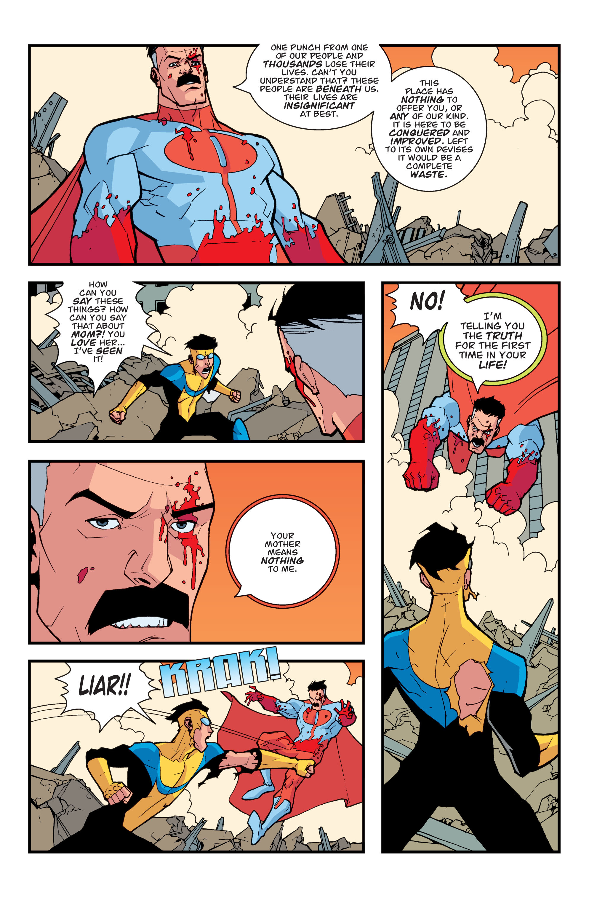 Read online Invincible comic -  Issue # _TPB 3 - Perfect Strangers - 82