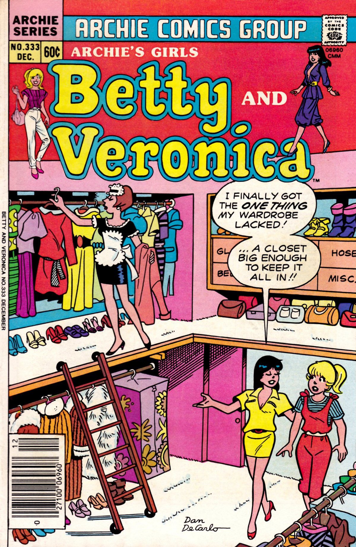 Read online Archie's Girls Betty and Veronica comic -  Issue #333 - 1
