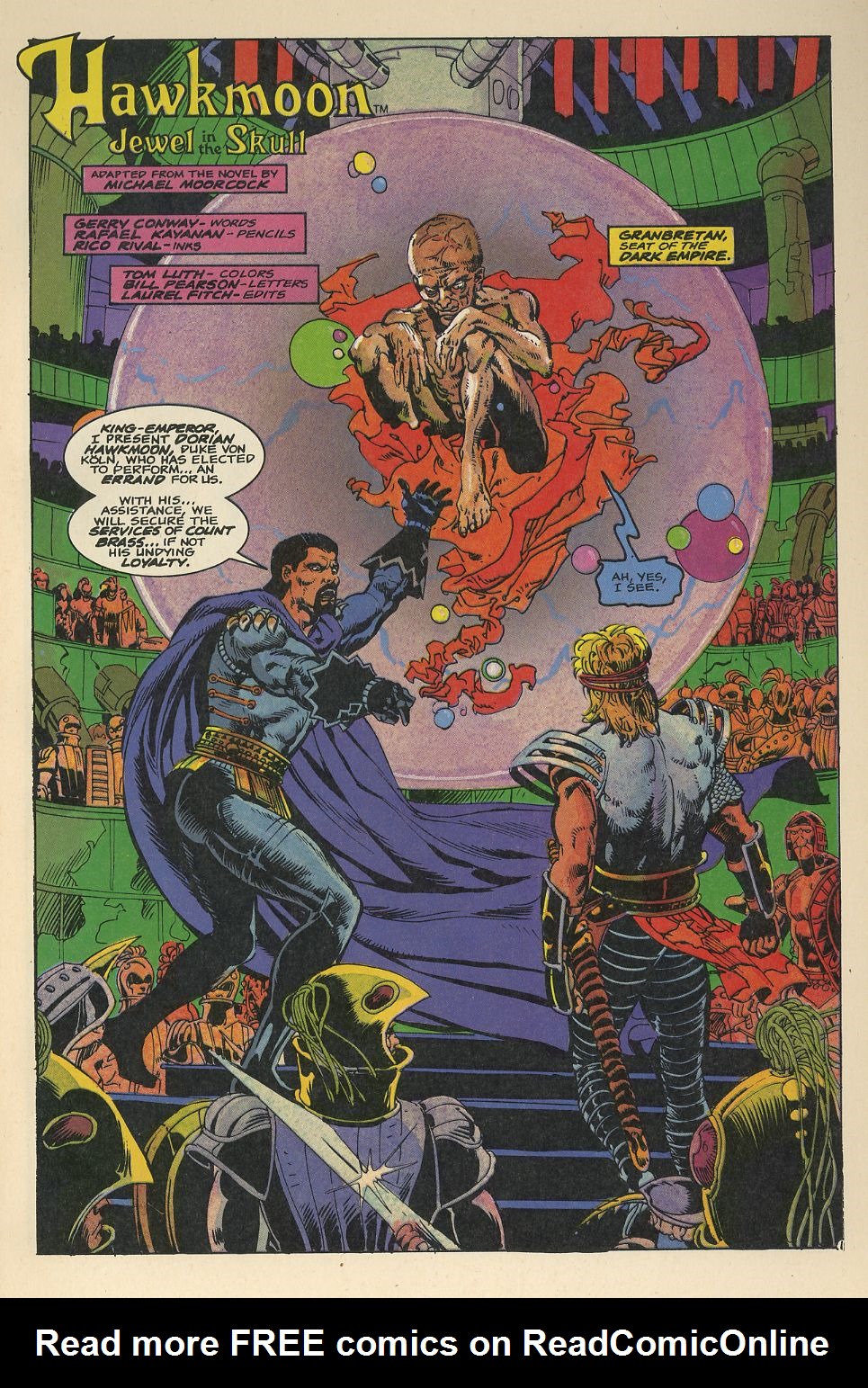 Read online Hawkmoon: The Jewel in the Skull comic -  Issue #2 - 3