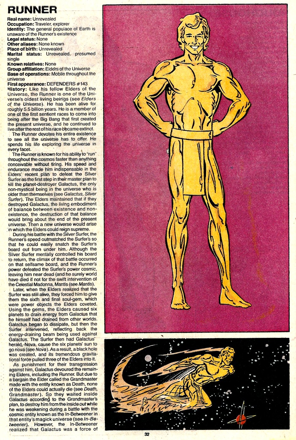 Read online The Official Handbook of the Marvel Universe: Update '89 comic -  Issue #6 - 34