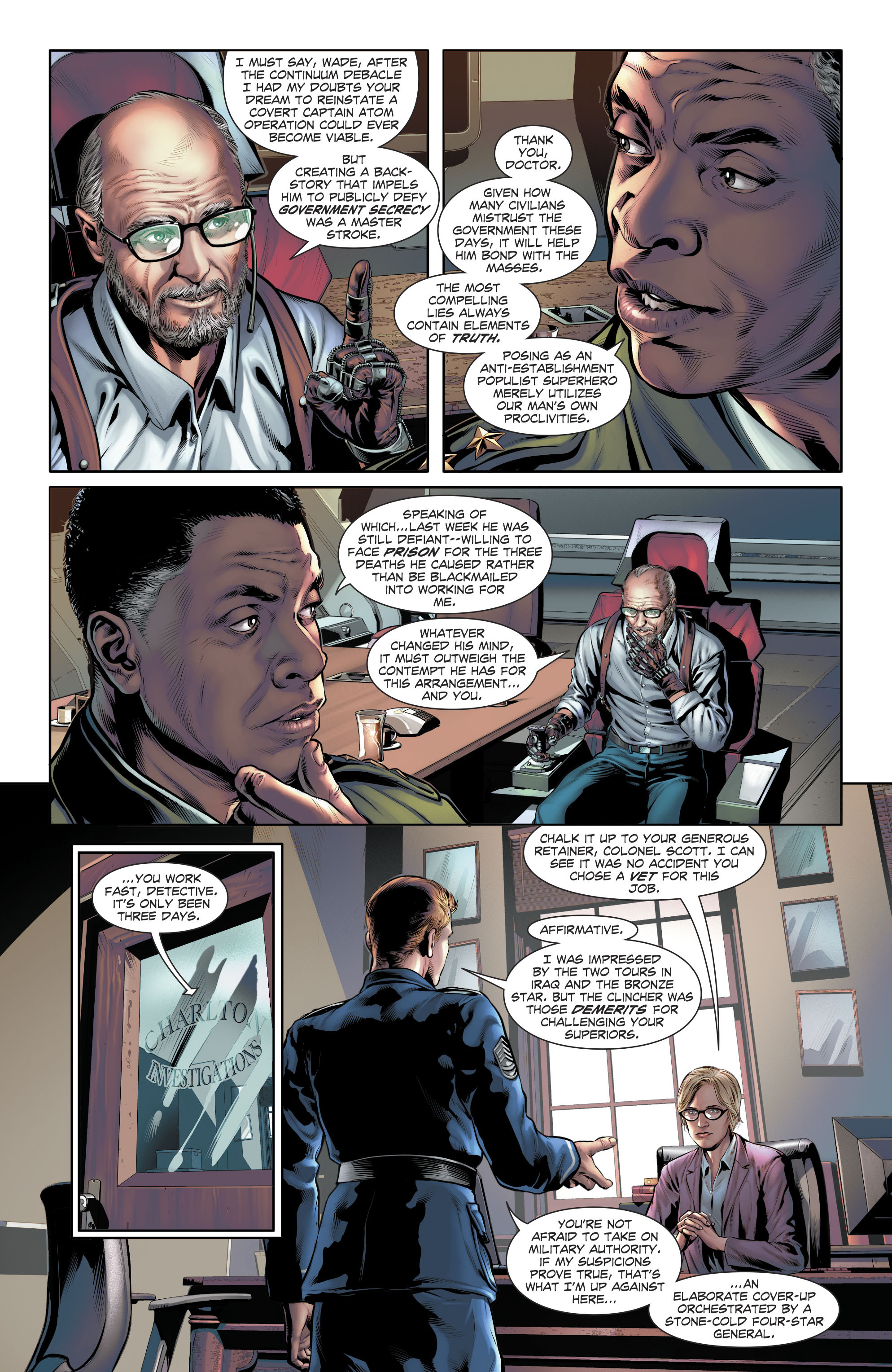 Read online The Fall and Rise of Captain Atom comic -  Issue #4 - 9