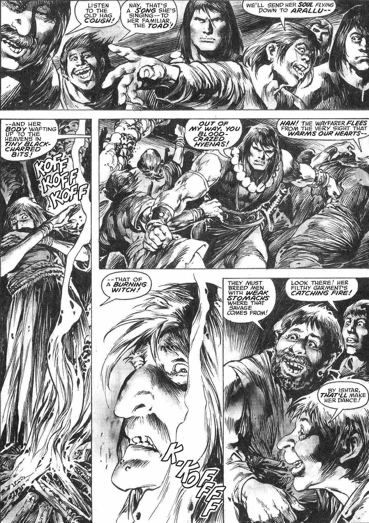 Read online The Savage Sword Of Conan comic -  Issue #208 - 9