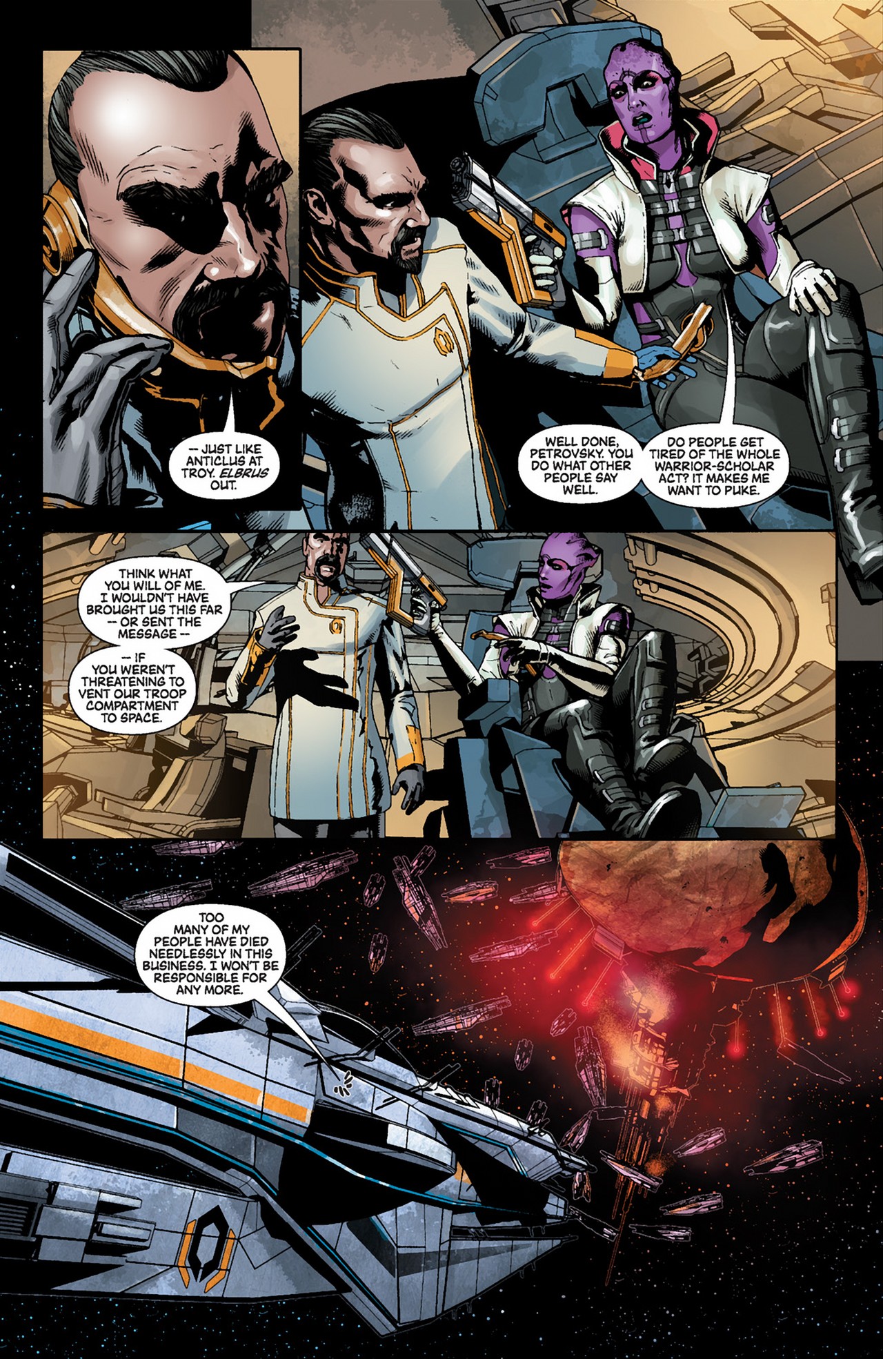 Read online Mass Effect: Invasion comic -  Issue #3 - 19