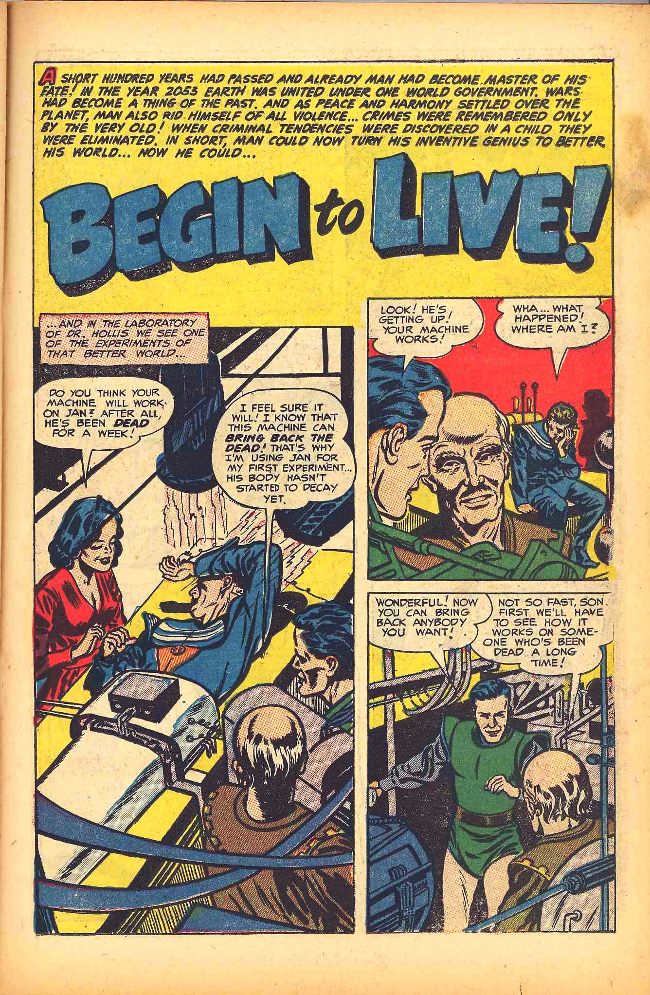 Read online Weird Mysteries (1952) comic -  Issue #6 - 23