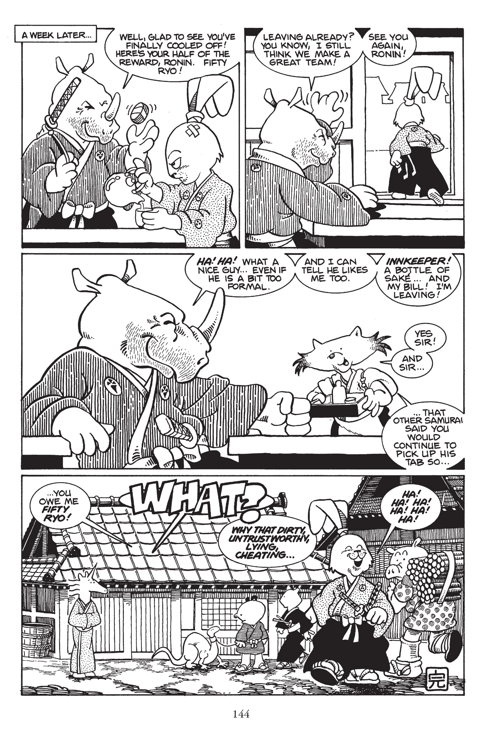 Read online Usagi Yojimbo (1987) comic -  Issue # _TPB 1 - 140