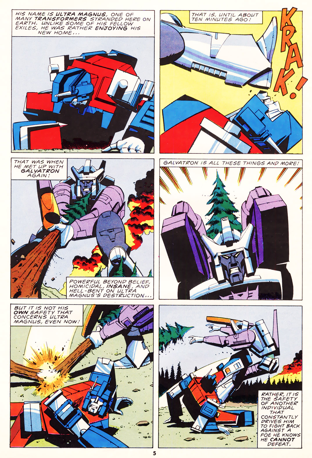 Read online The Transformers (UK) comic -  Issue #116 - 5