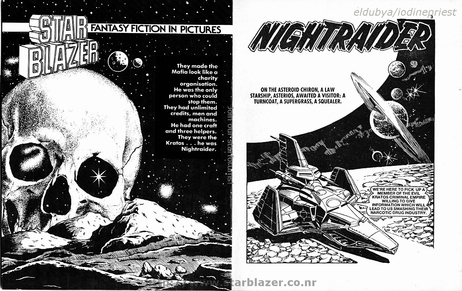 Read online Starblazer comic -  Issue #172 - 3