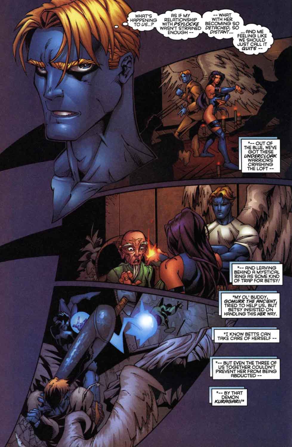 Read online Psylocke & Archangel Crimson Dawn comic -  Issue #3 - 3