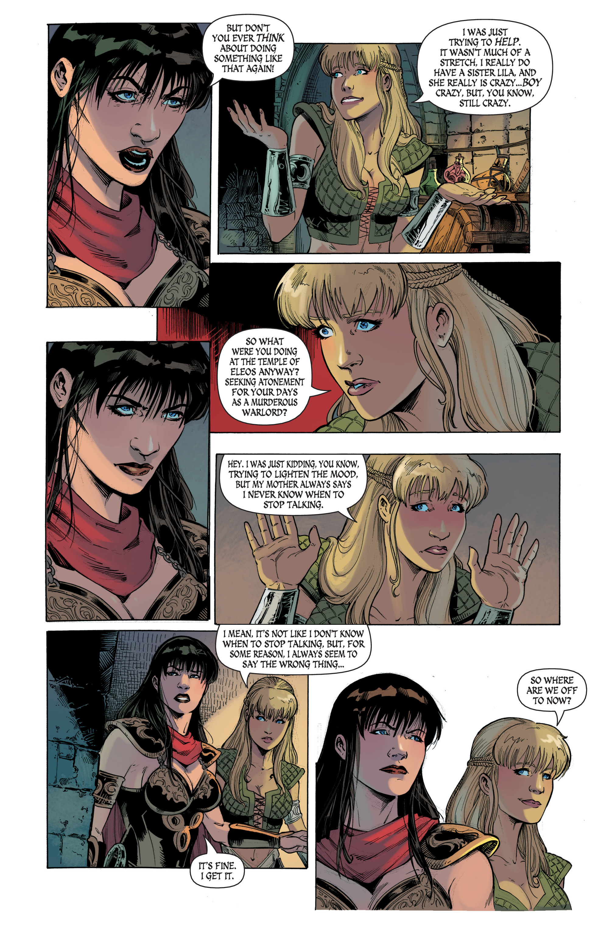 Read online Xena: Warrior Princess (2018) comic -  Issue # _TPB 1 - 60