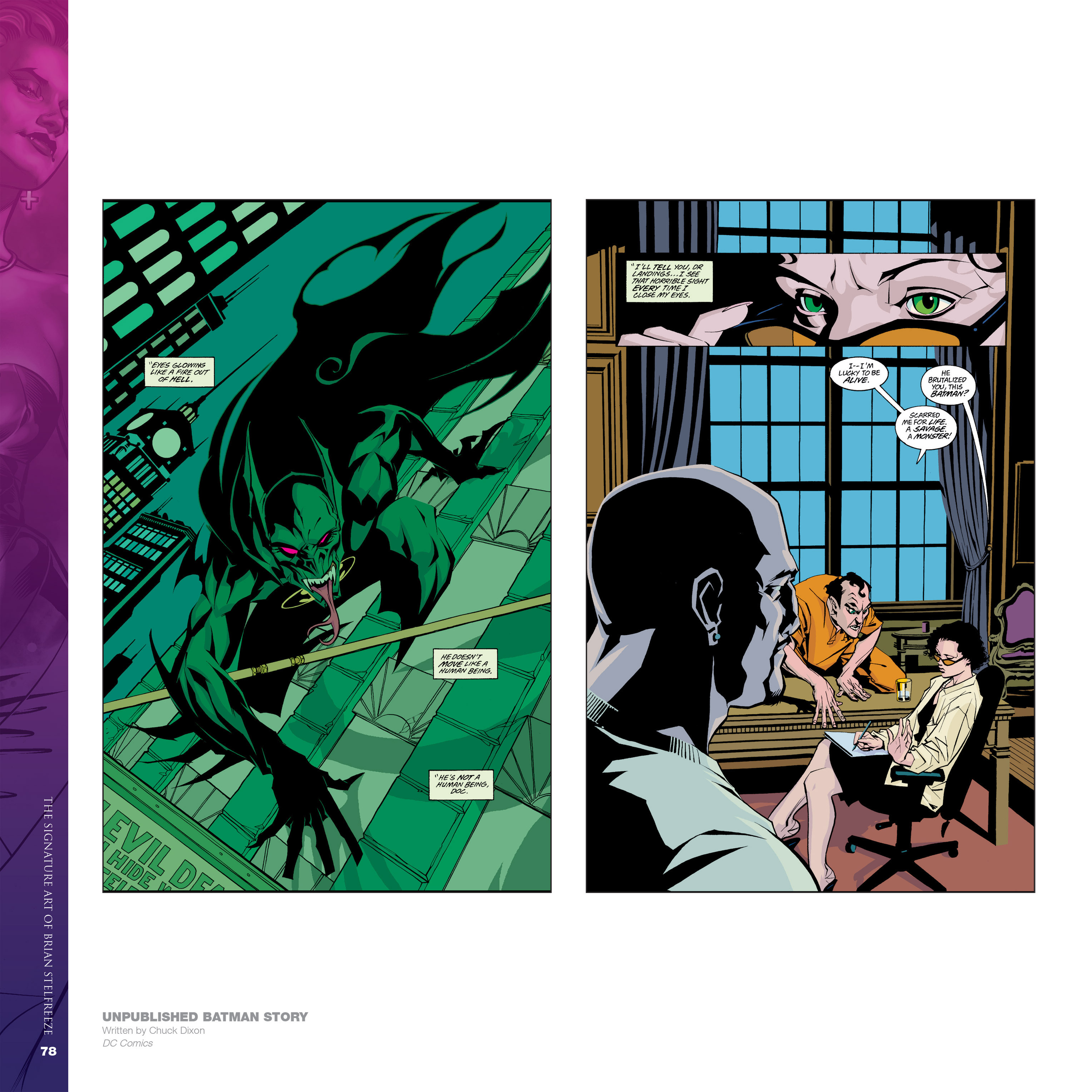 Read online The Signature Art of Brian Stelfreeze comic -  Issue # TPB (Part 1) - 69