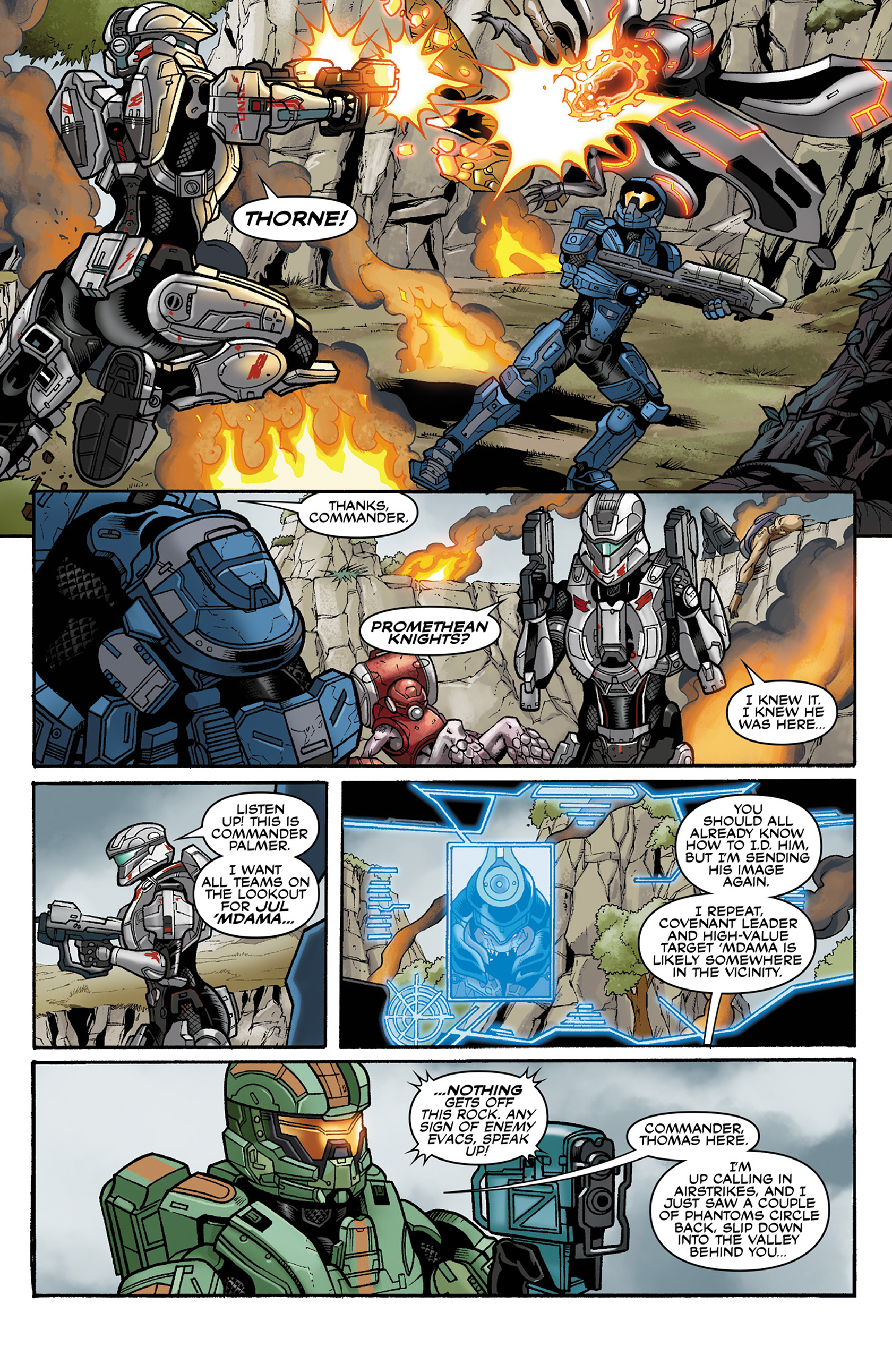 Read online Halo: Escalation comic -  Issue #13 - 8